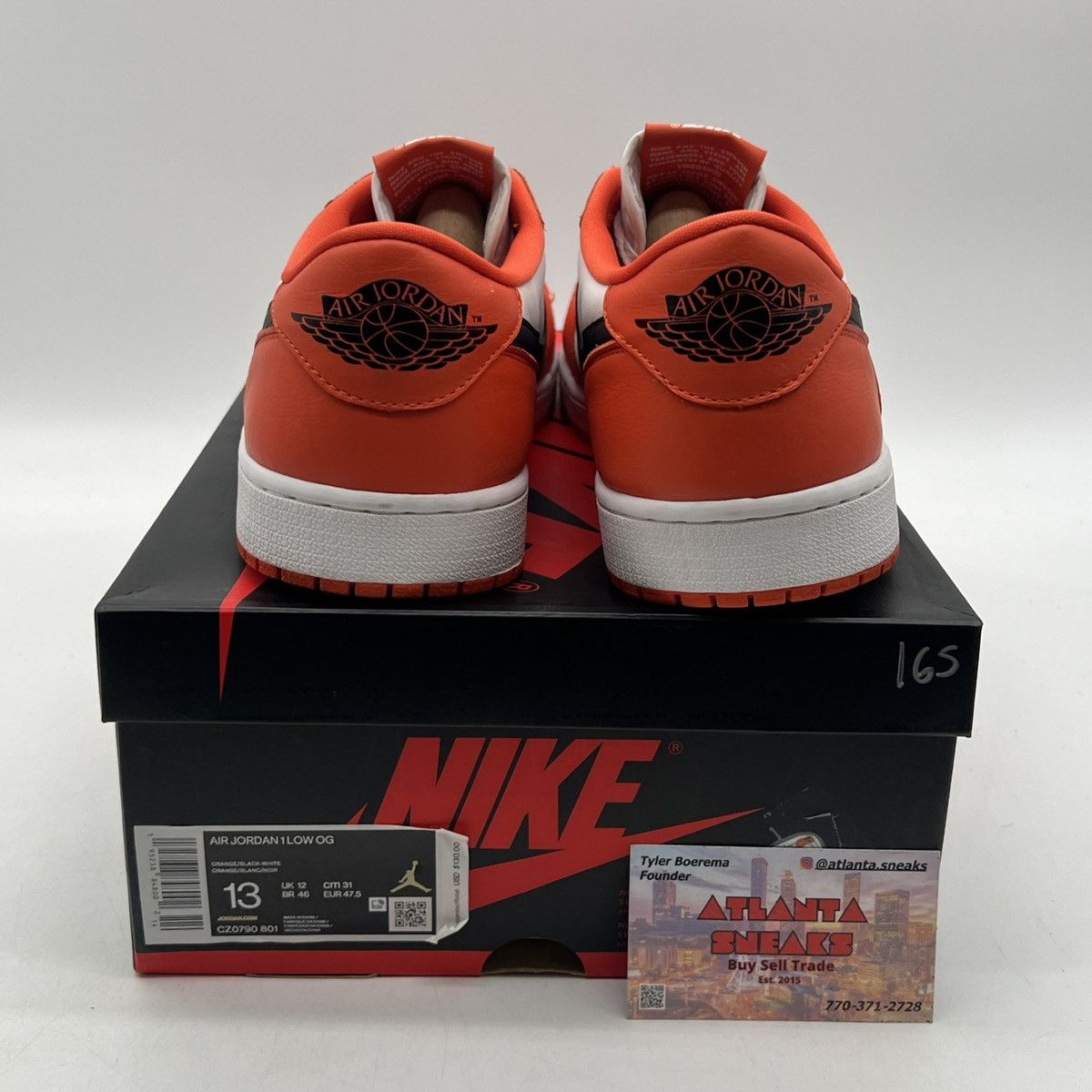 Nike Air Jordan 1 low starfish Size US 13 / EU 46 - 3 Thumbnail