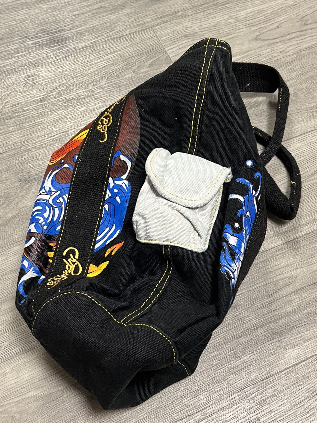 Ed Hardy Ed hardy tote black bag & handbag Size ONE SIZE - 3 Thumbnail