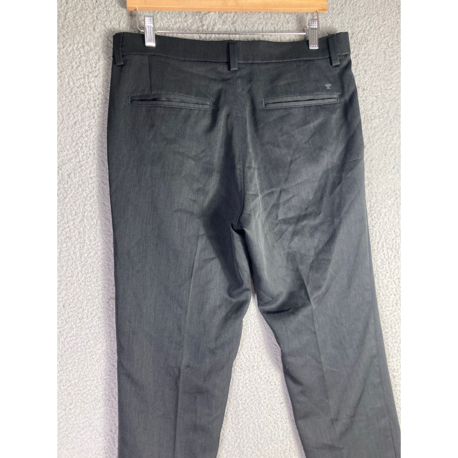 Haggar Haggar H26 Men's Dress Pants Gray 32x32 Business Casual Size US 32 / EU 48 - 8 Thumbnail
