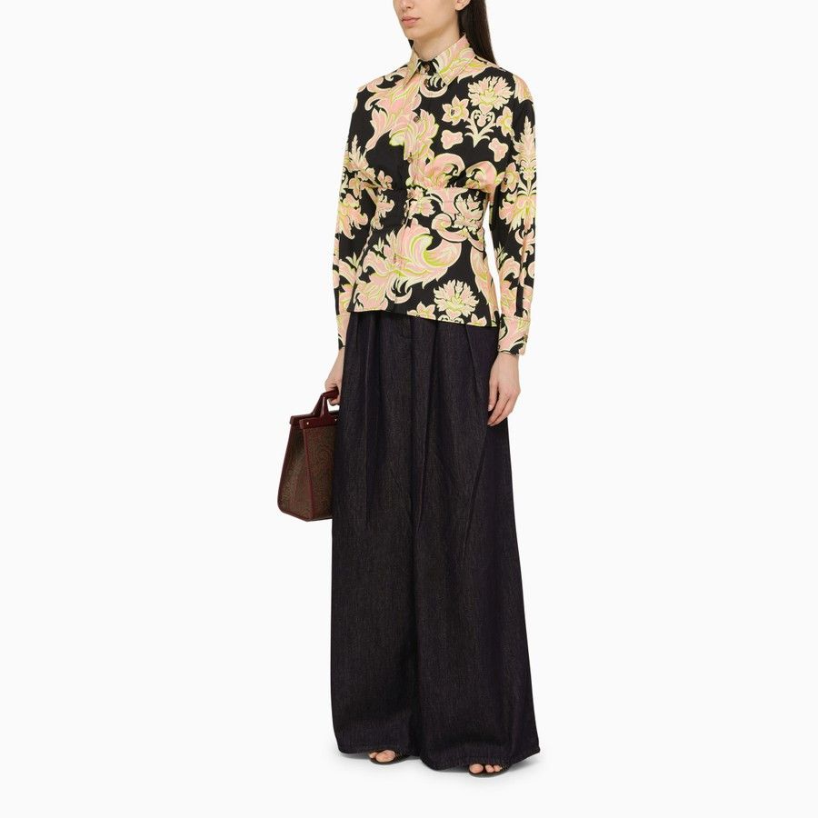 Etro o1d2blof0824 Cotton Venus Print Shirt in Multicolor Size S / US 4 / IT 40 - 2 Thumbnail