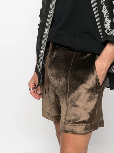 Tom Ford o1loc1c0724 TFP268 Velour Short in Brown Size US 40 / EU 56 - 4 Thumbnail