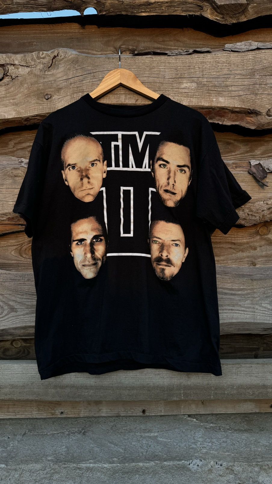 Band Tees × Vintage 1991 Vintage David Bowie Tin Machine II T- shirt Rare Size US XL / EU 56 / 4 - 1 Thumbnail