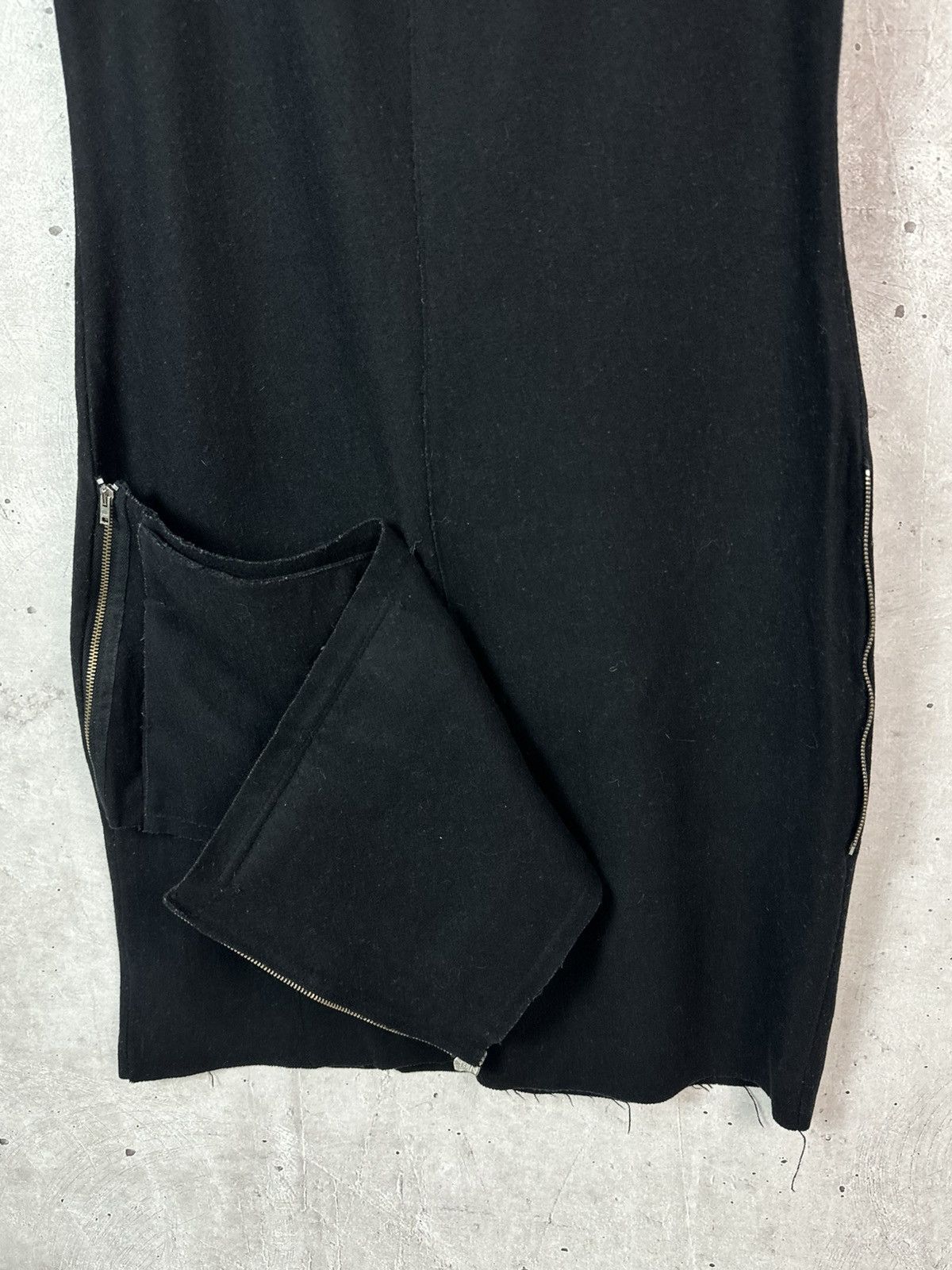 Walter Van Beirendonck W&LT Walter Van Beirendonck Distressed Pockets Wool Dress Size US M / EU 48-50 / 2 - 7 Thumbnail