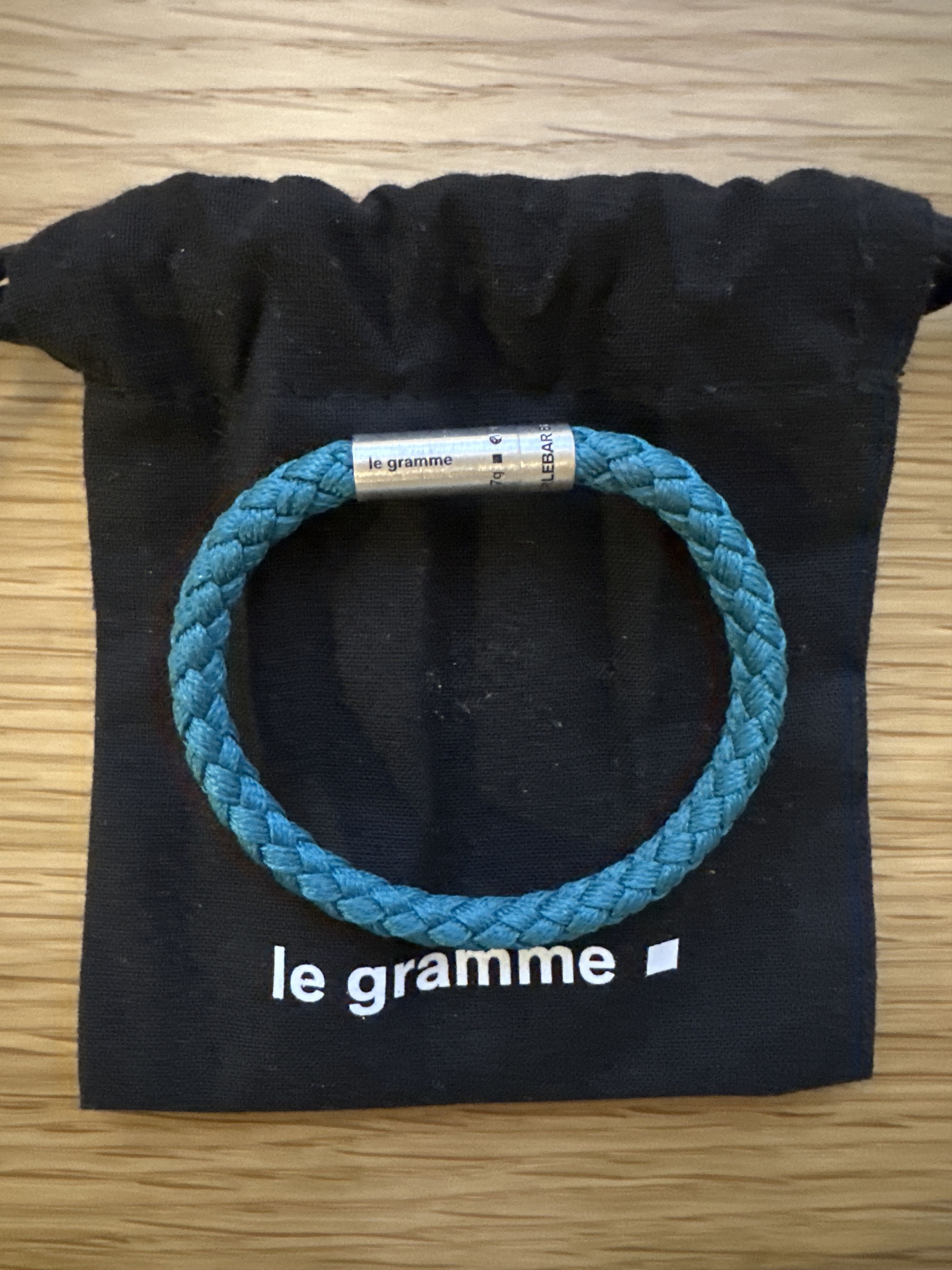 Le Gramme × Orlebar Brown nato cable bracelet 7g Size ONE SIZE - 2 Thumbnail