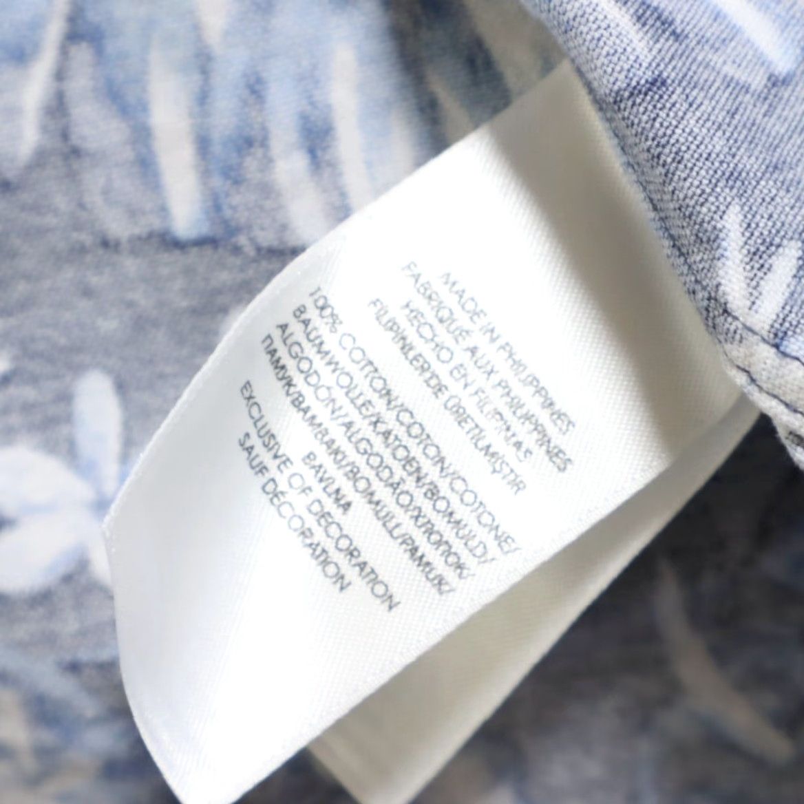 Polo Ralph Lauren Polo Ralph Lauren Twill Cotton Floral Button Up Shirt Blue Men's S Size US S / EU 44-46 / 1 - 6 Thumbnail