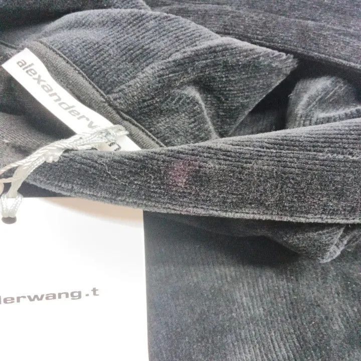 Alexander Wang Alexander Wang Black Cropped Hoodie for Women - Size M / US 6-8 / IT 42-44 - 5 Thumbnail