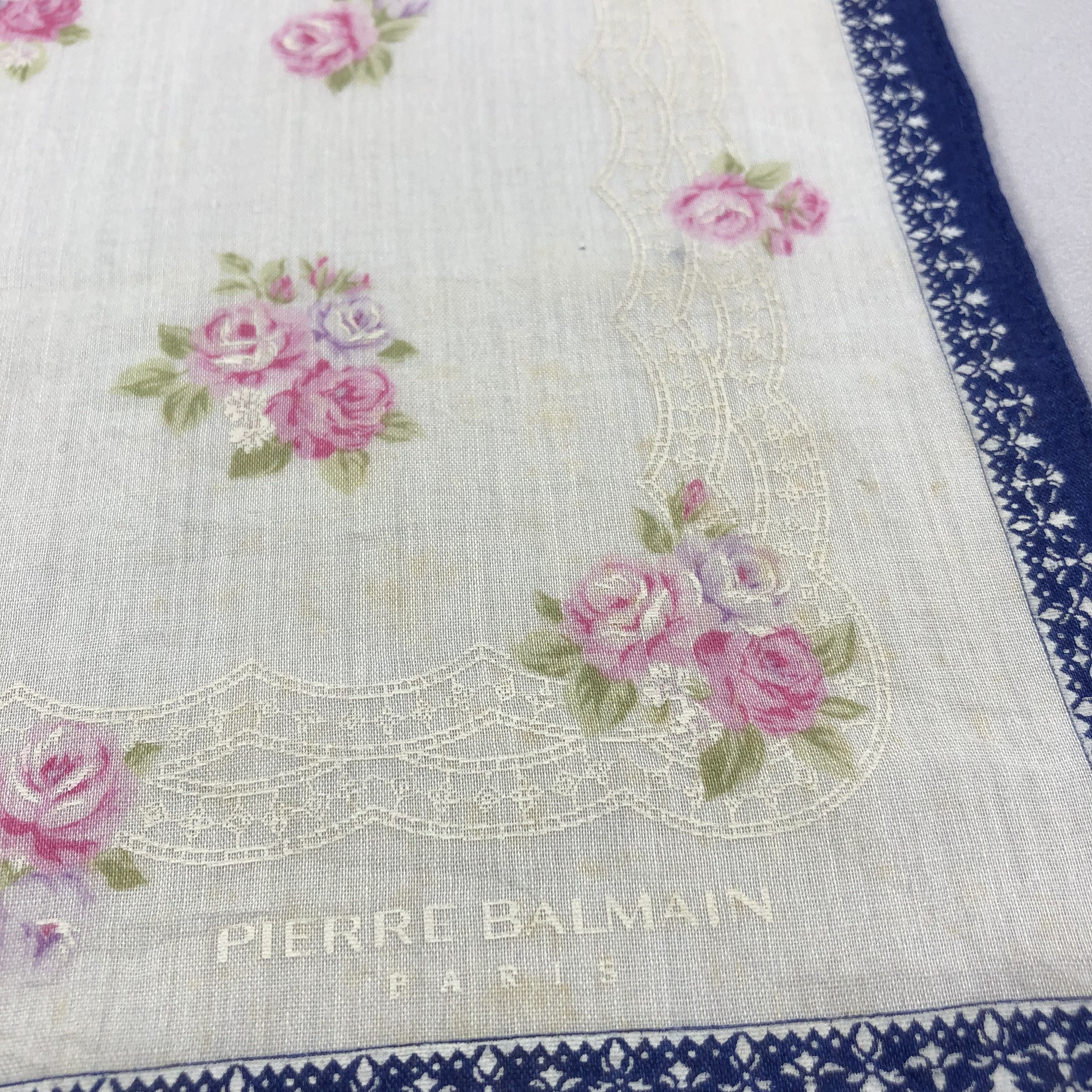 Pierre Balmain Pierre Balmain Handkerchief Neckerchief Bandana H1607 Size ONE SIZE - 5 Thumbnail