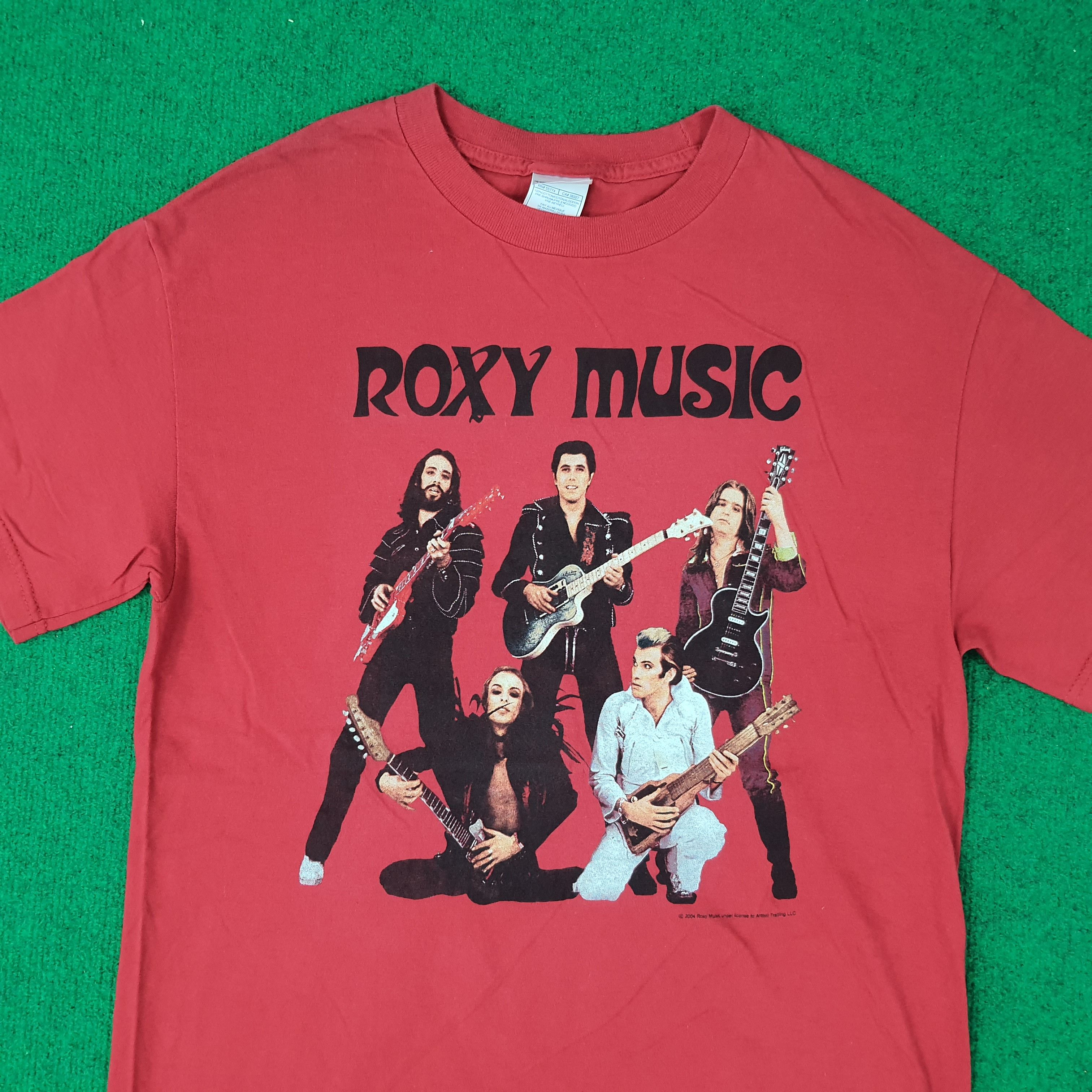 Band Tees Vintage Roxy Music 90s Rock Band Tees C249N20 Size US M / EU 48-50 / 2 - 2 Thumbnail