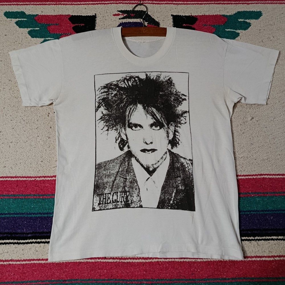 Vintage 80s The Cure Robert Smith TShirt
