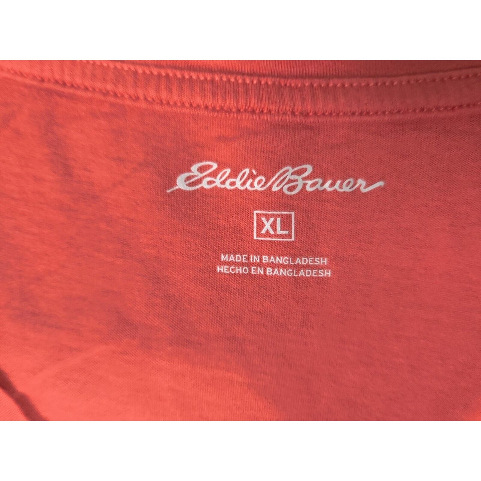 Eddie Bauer Eddie Bauer Shirt Adult Mens XL Solid Dark Pink V-Neck Size US XL / EU 56 / 4 - 5 Thumbnail