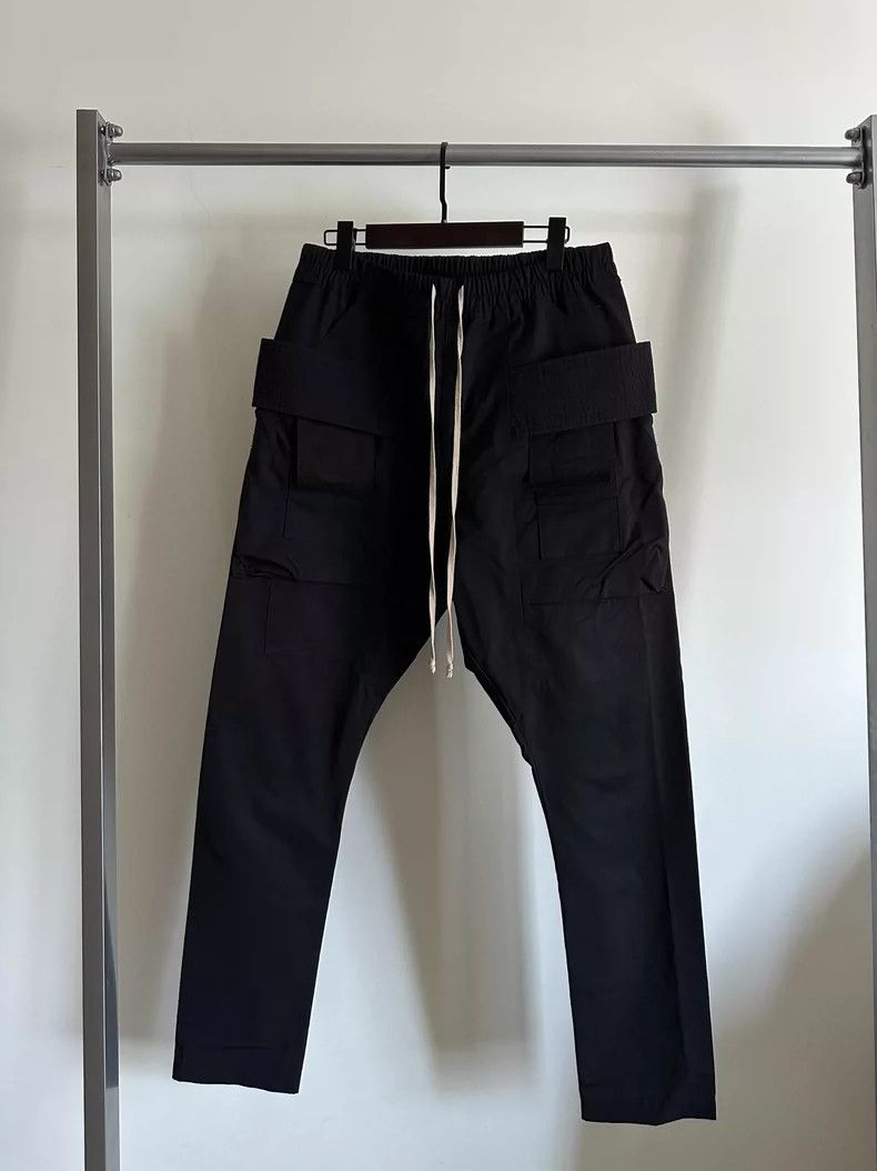 Rick Owens Rick Owens size m Material double-loop tights pants Size US 28 / EU 44 - 1 Thumbnail