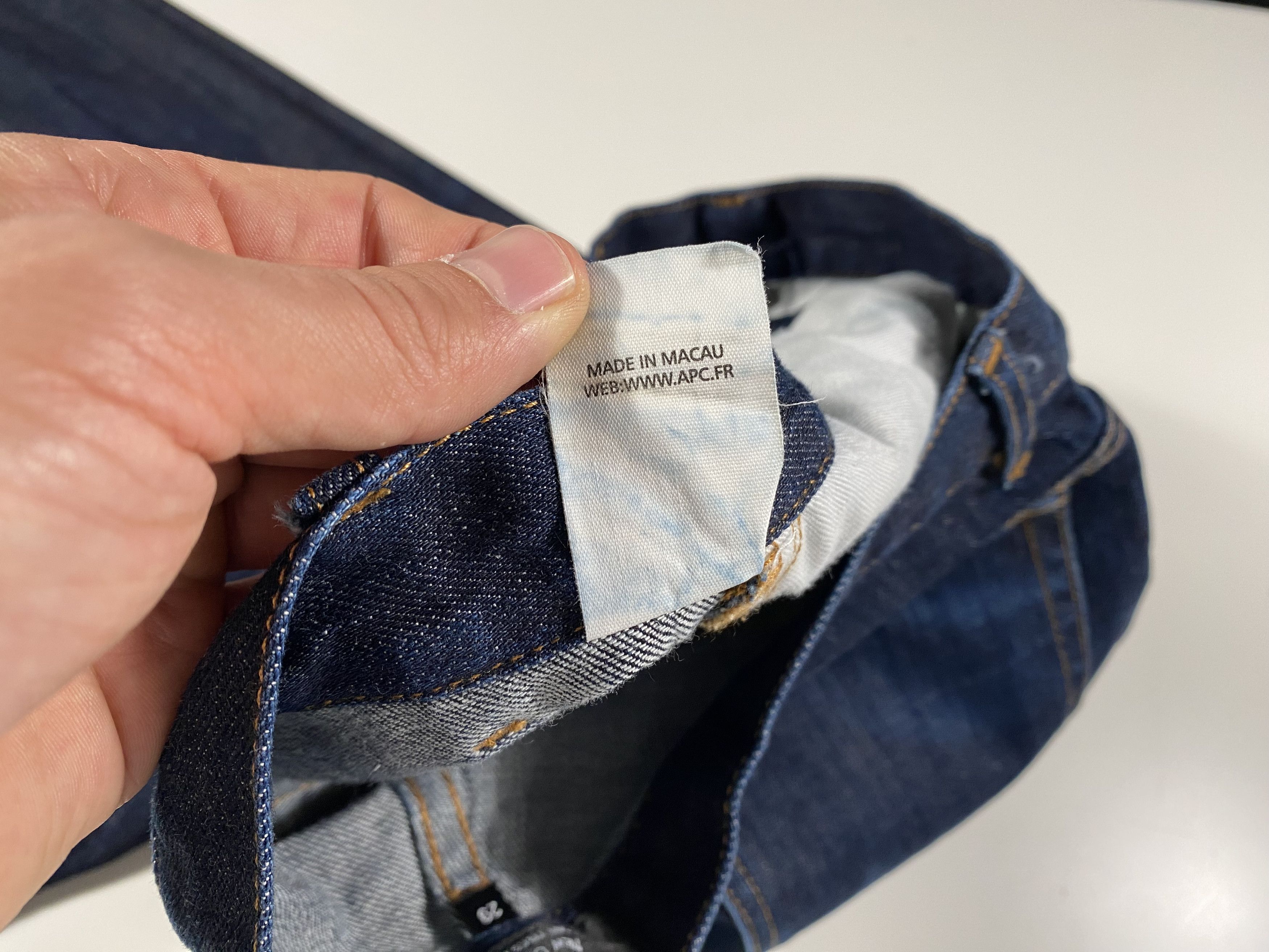 A.P.C. A.P.C. New Cure H Dark Wash Slim Fit Jeans 29x27 Size US 29 - 6 Thumbnail