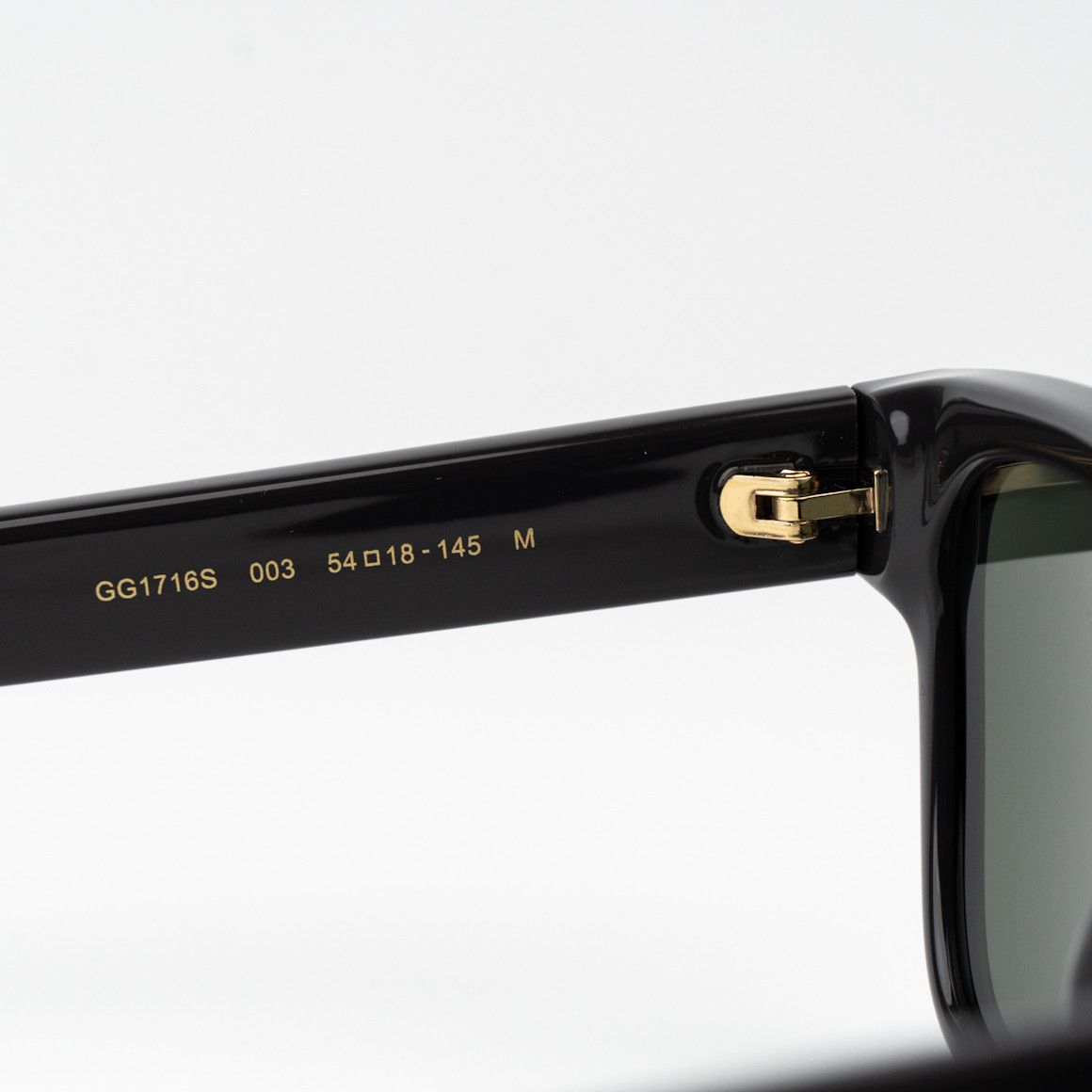 Gucci NEW Gucci GG1716S 003 Grey Square Unisex Sunglasses Size ONE SIZE - 8 Thumbnail