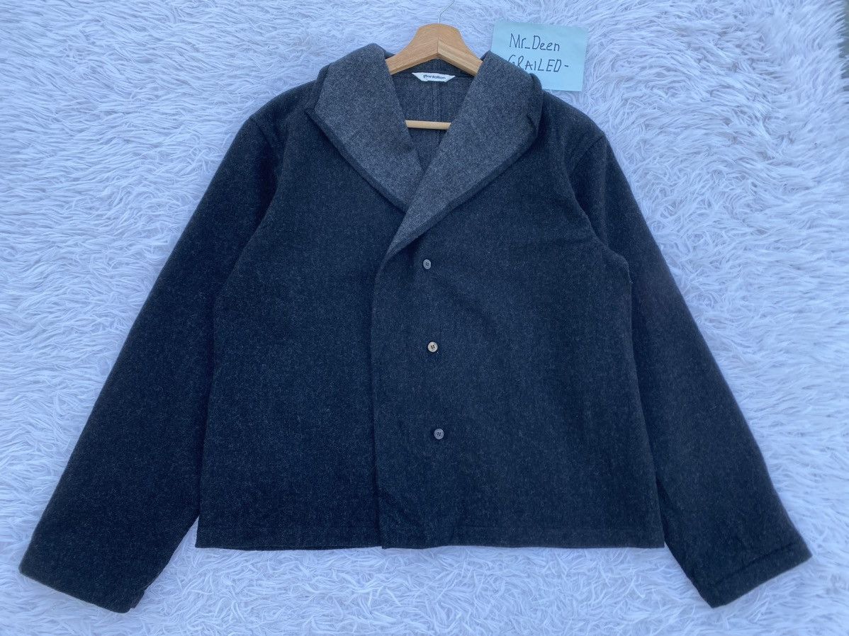 Issey Miyake Rare Vintage Plantation by Issey Miyake Wool Jacket Size US M / EU 48-50 / 2 - 6 Thumbnail
