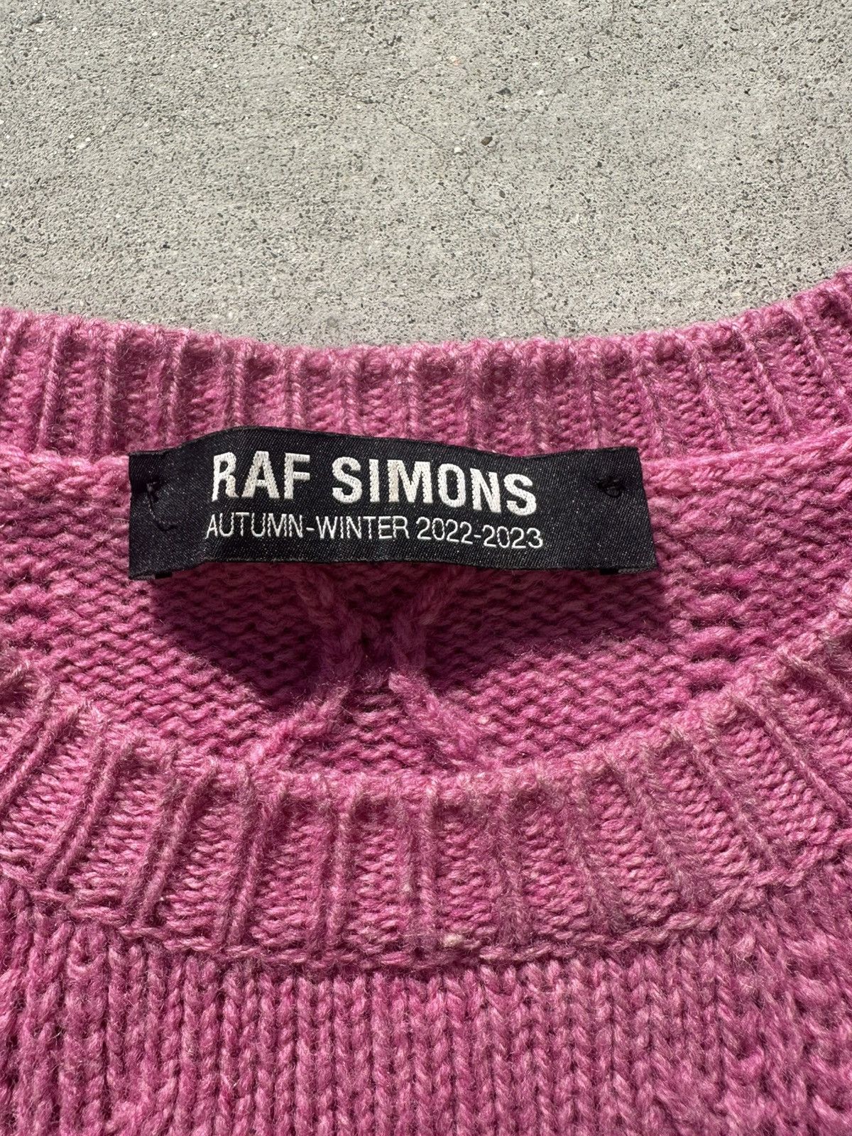 Raf Simons Raf Simons 22AW Loose Fit Graffiti sweater “Altered Reality” Size US M / EU 48-50 / 2 - 3 Thumbnail