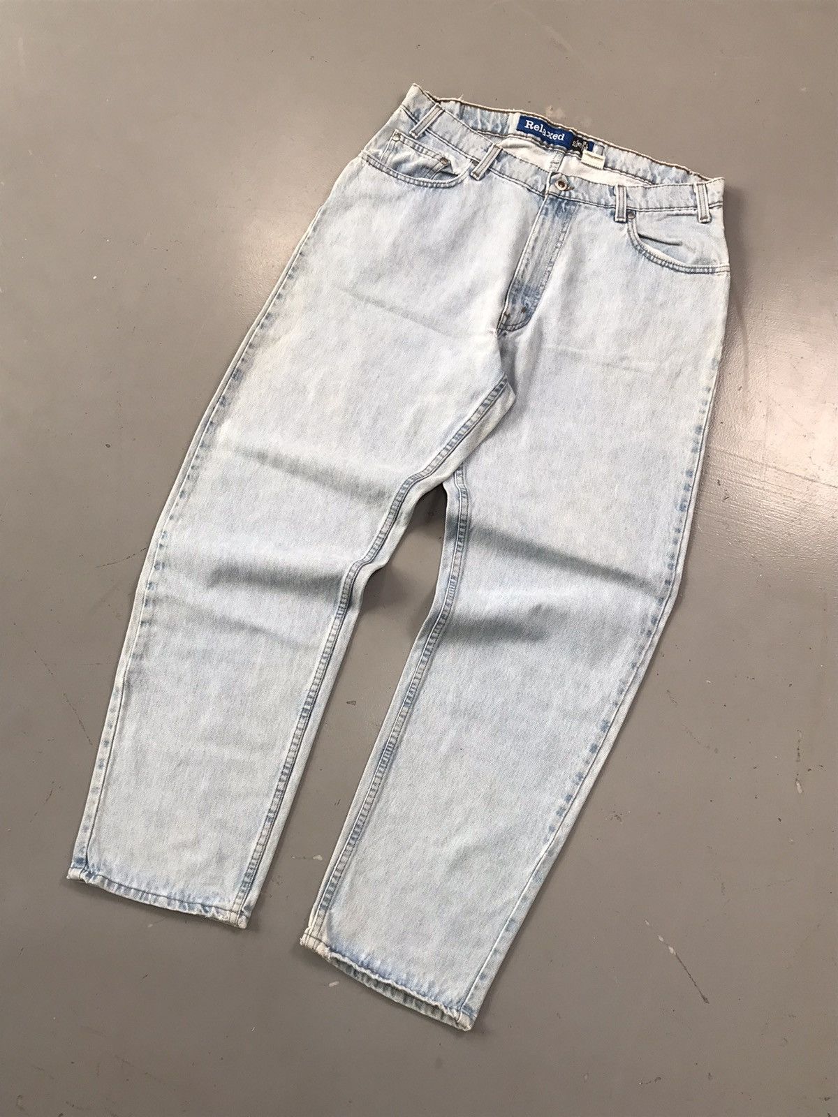 Levi's × Vintage Vintage 90s Levi’s silver tab relaxed fit denim Size US 36 / EU 52 - 2 Thumbnail