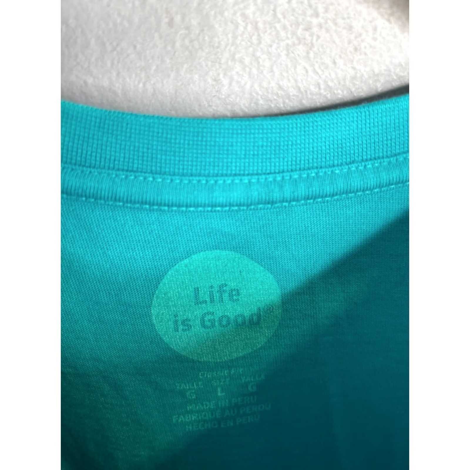 Life is Good Life is Good Crusher T-Shirt Lawnmower Green L Men's Size US L / EU 52-54 / 3 - 4 Thumbnail