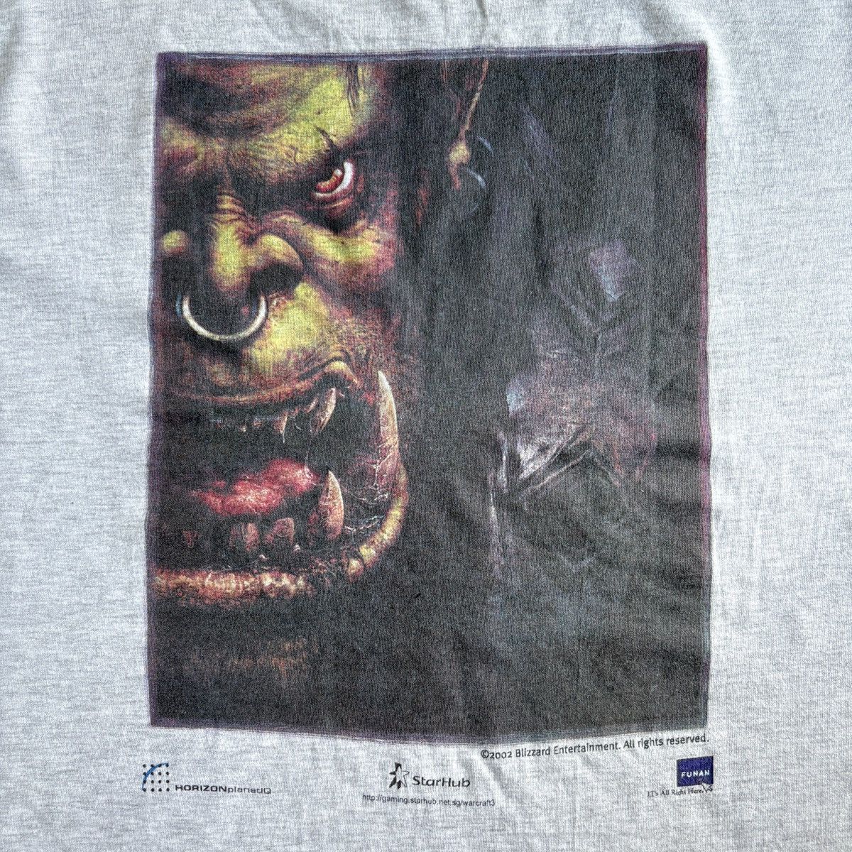 Vintage Vintage Promo Game Tee Warcraft 3 Blizzard PC 2002 Size US L / EU 52-54 / 3 - 3 Thumbnail