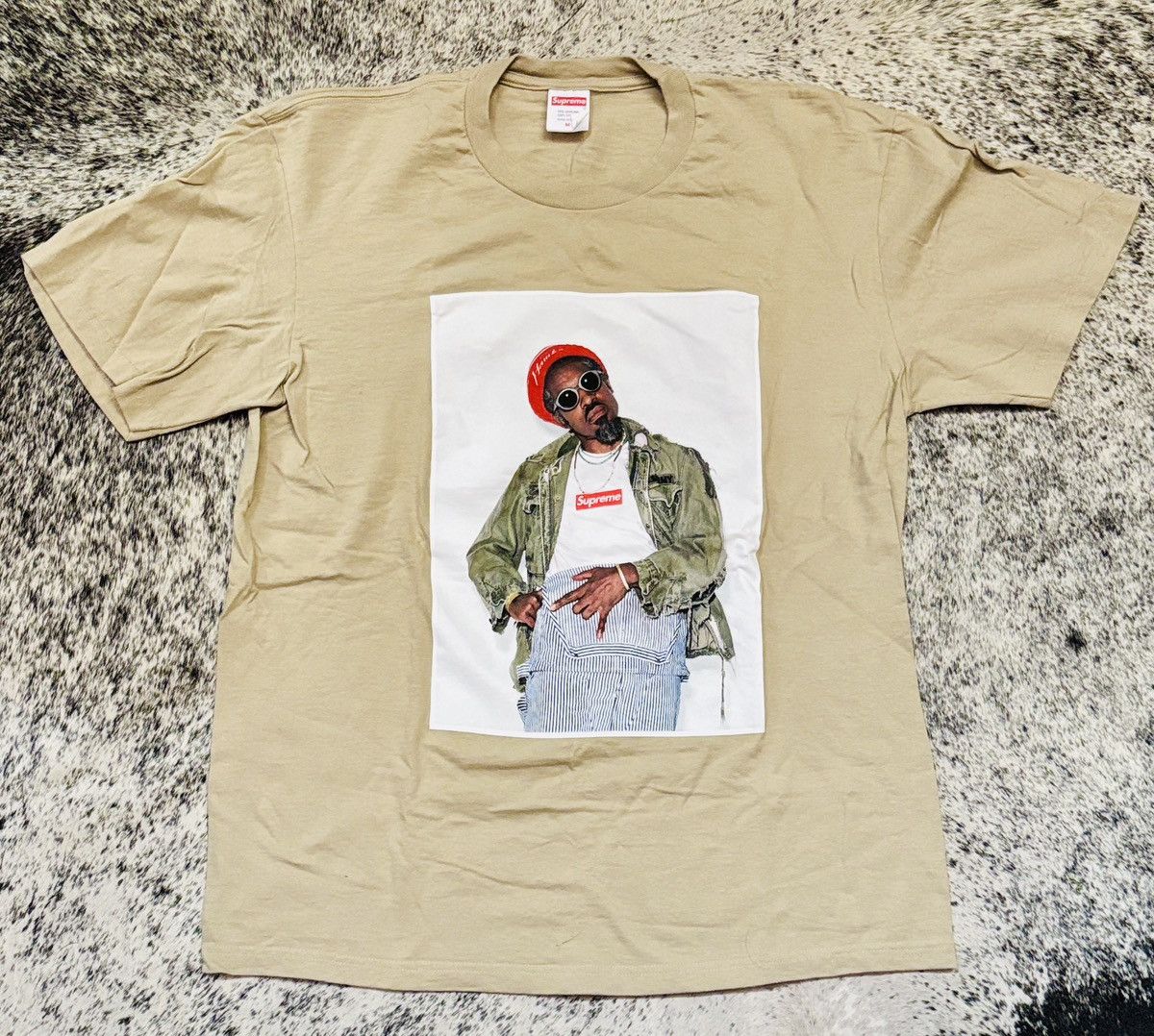 Supreme 🔥 Supreme André 3000 Photo Tee – Iconic Streetwear Size US M / EU 48-50 / 2 - 2 Thumbnail
