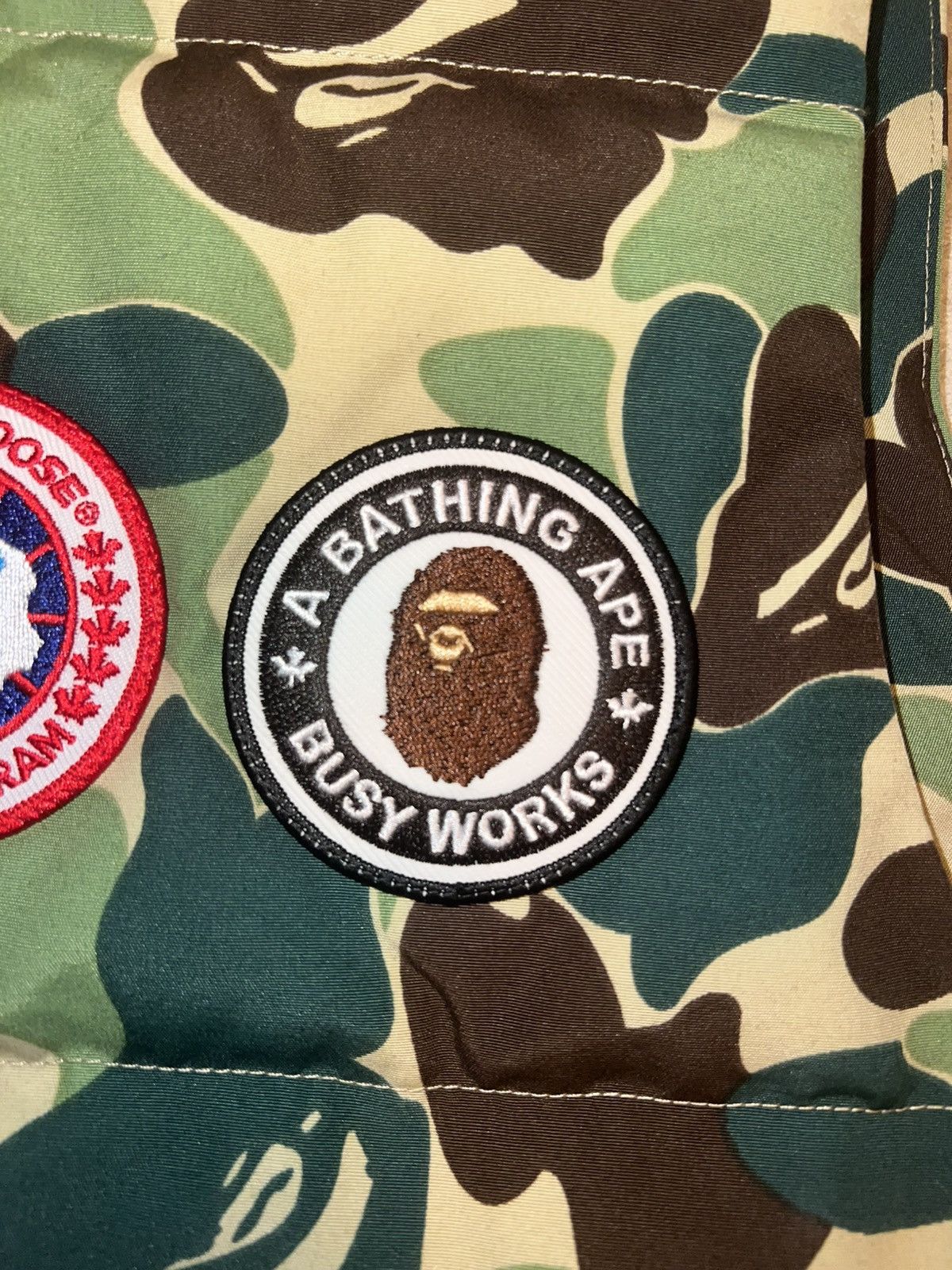 Bape × Canada Goose Bape X Canada Goode Vest ABC Green Size US M / EU 48-50 / 2 - 11 Thumbnail