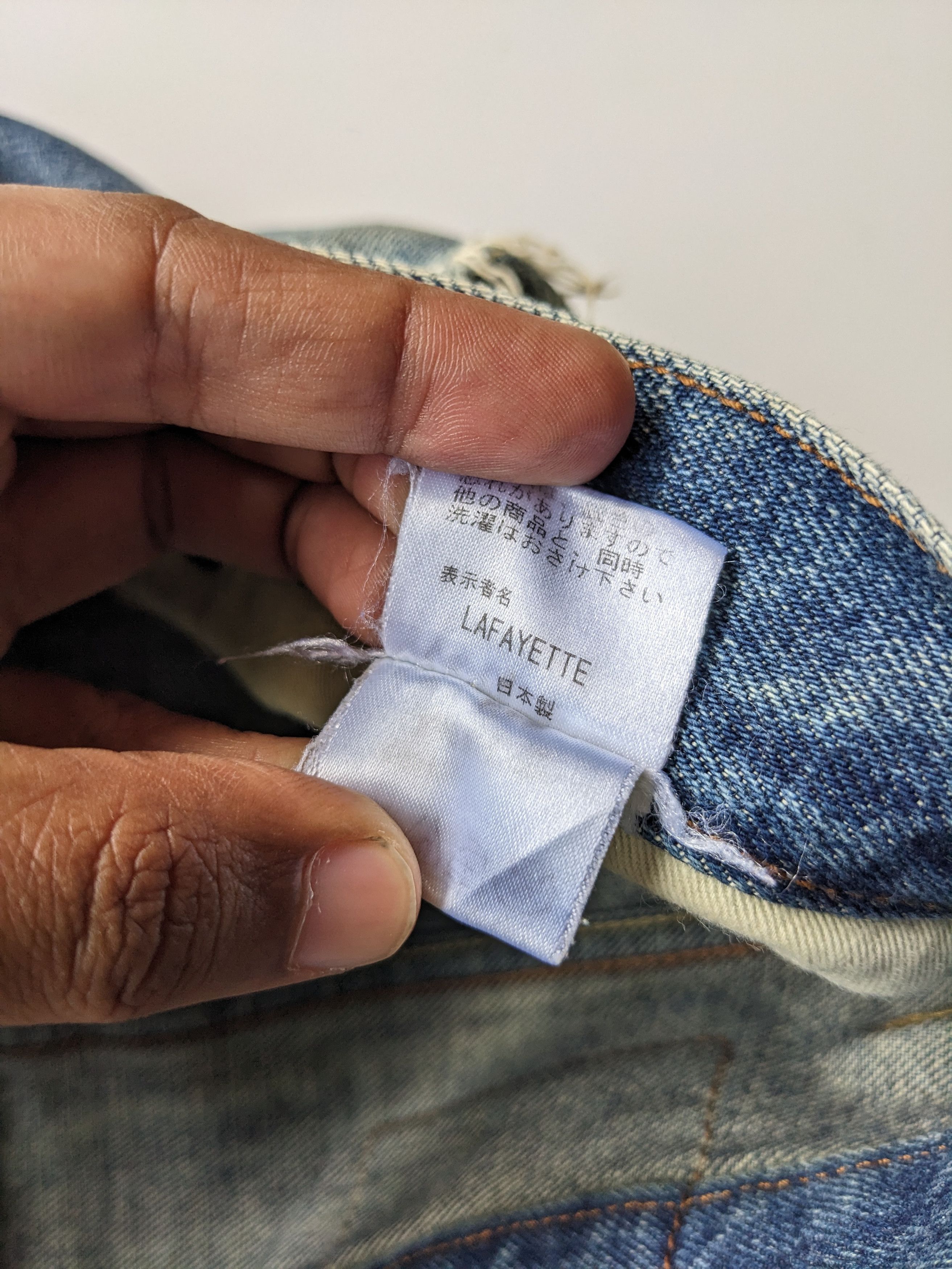 Lafayette 148 Lafayette faded distressed selvedge jeans Size US 34 / EU 50 - 10 Thumbnail