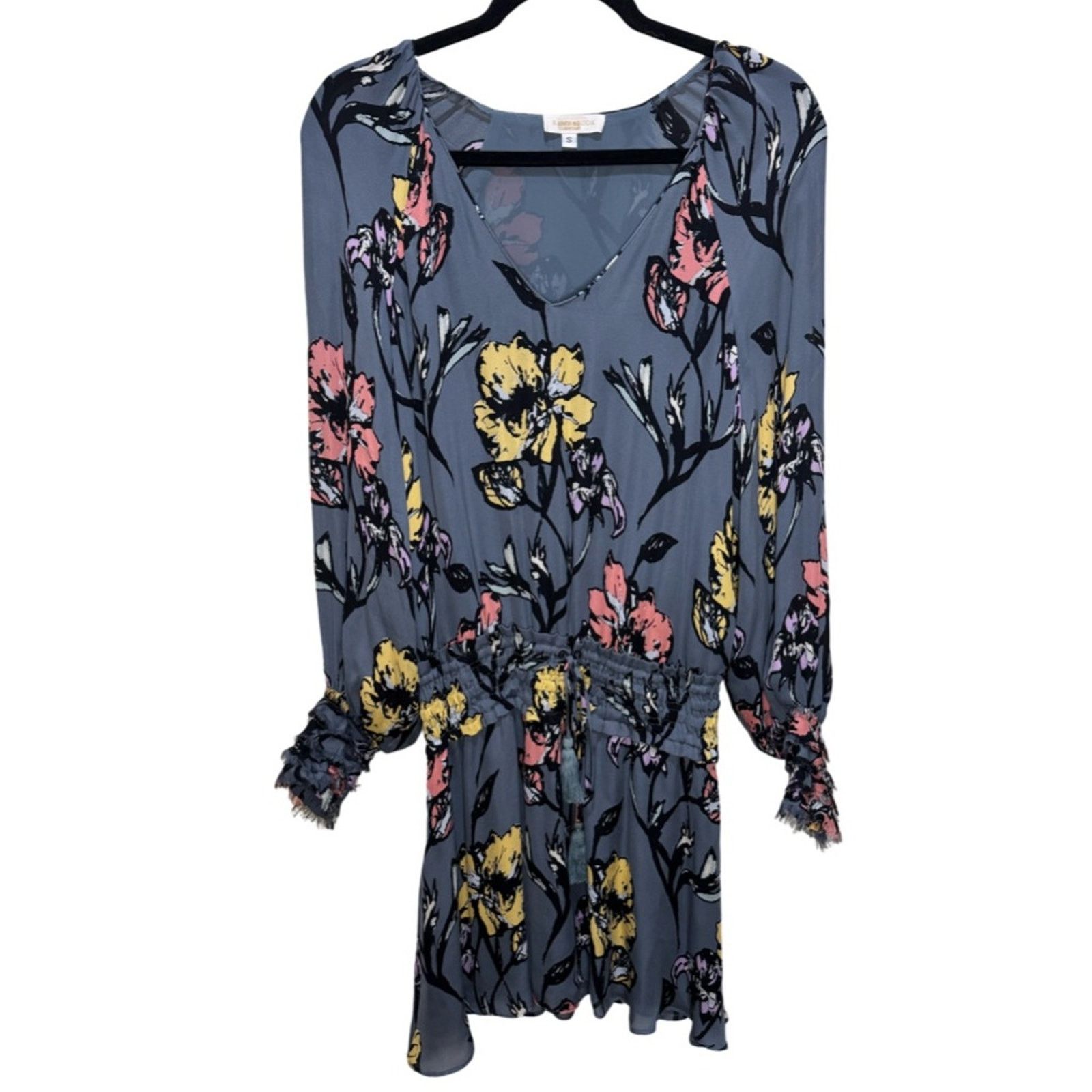 Ramy Brook Ramy Brook Floral Milene Silk Dress Size S Size S / US 4 / IT 40 - 4 Thumbnail