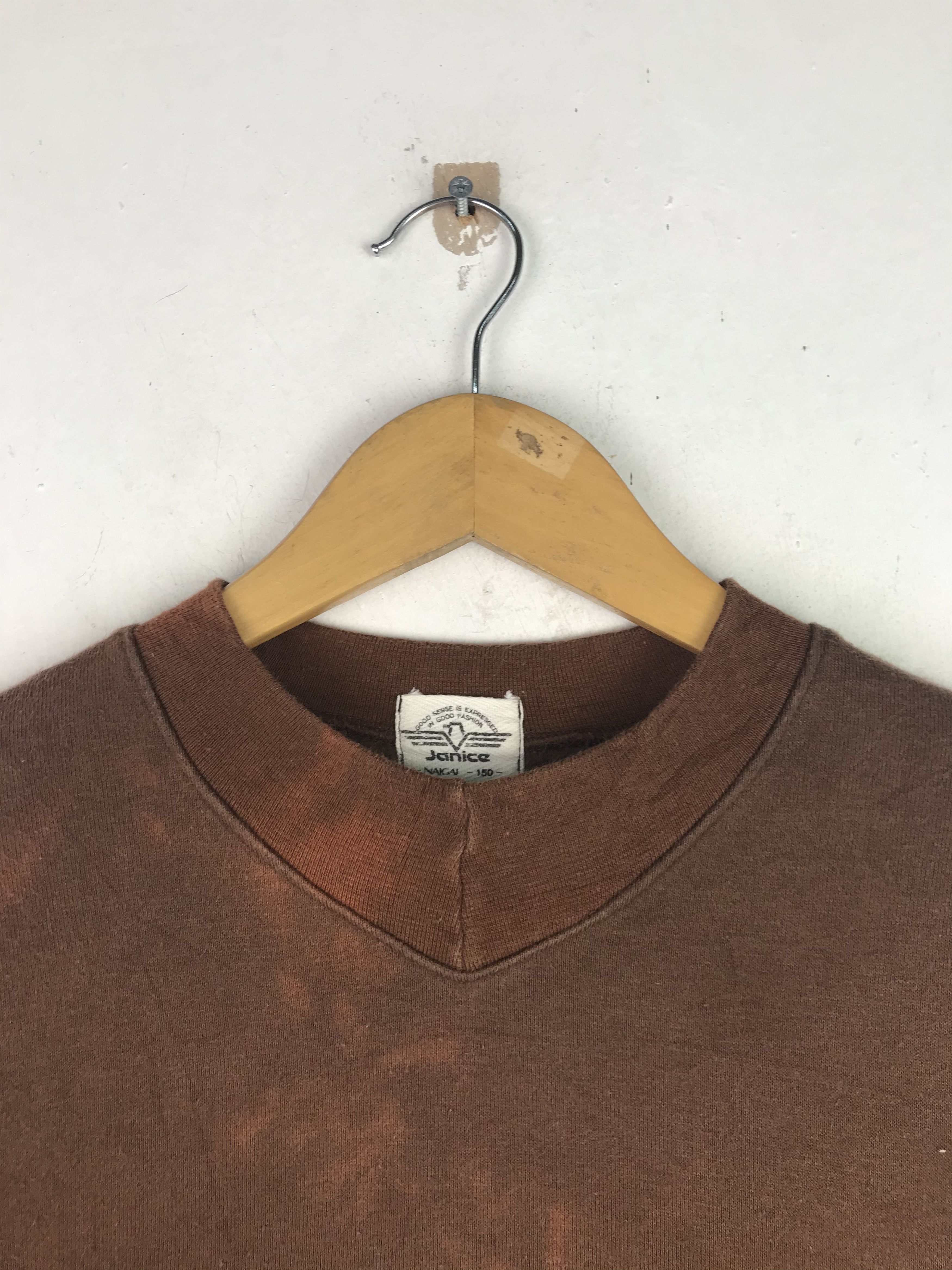 Vintage Vintage 90's World Travelling Maps Sweatshirt Size US M / EU 48-50 / 2 - 3 Thumbnail