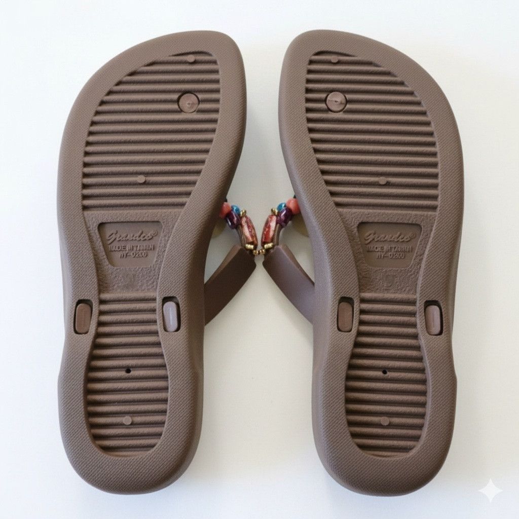 Other Grandco Size 10 NEW Sandals Rainbow Beaded Thong Flip Flop B Size US 11 / IT 41 - 6 Thumbnail