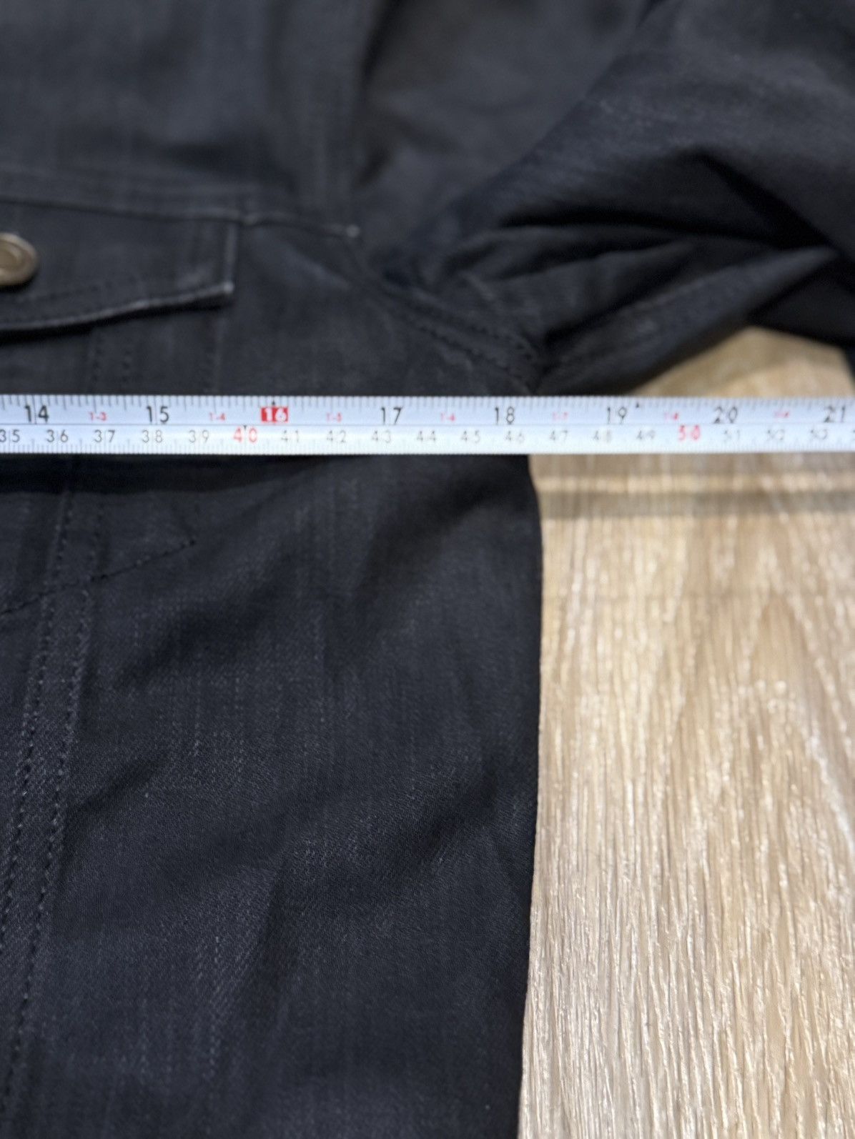Yves Saint Laurent Ysl saint laurent black denim jacket Size US M / EU 48-50 / 2 - 8 Thumbnail