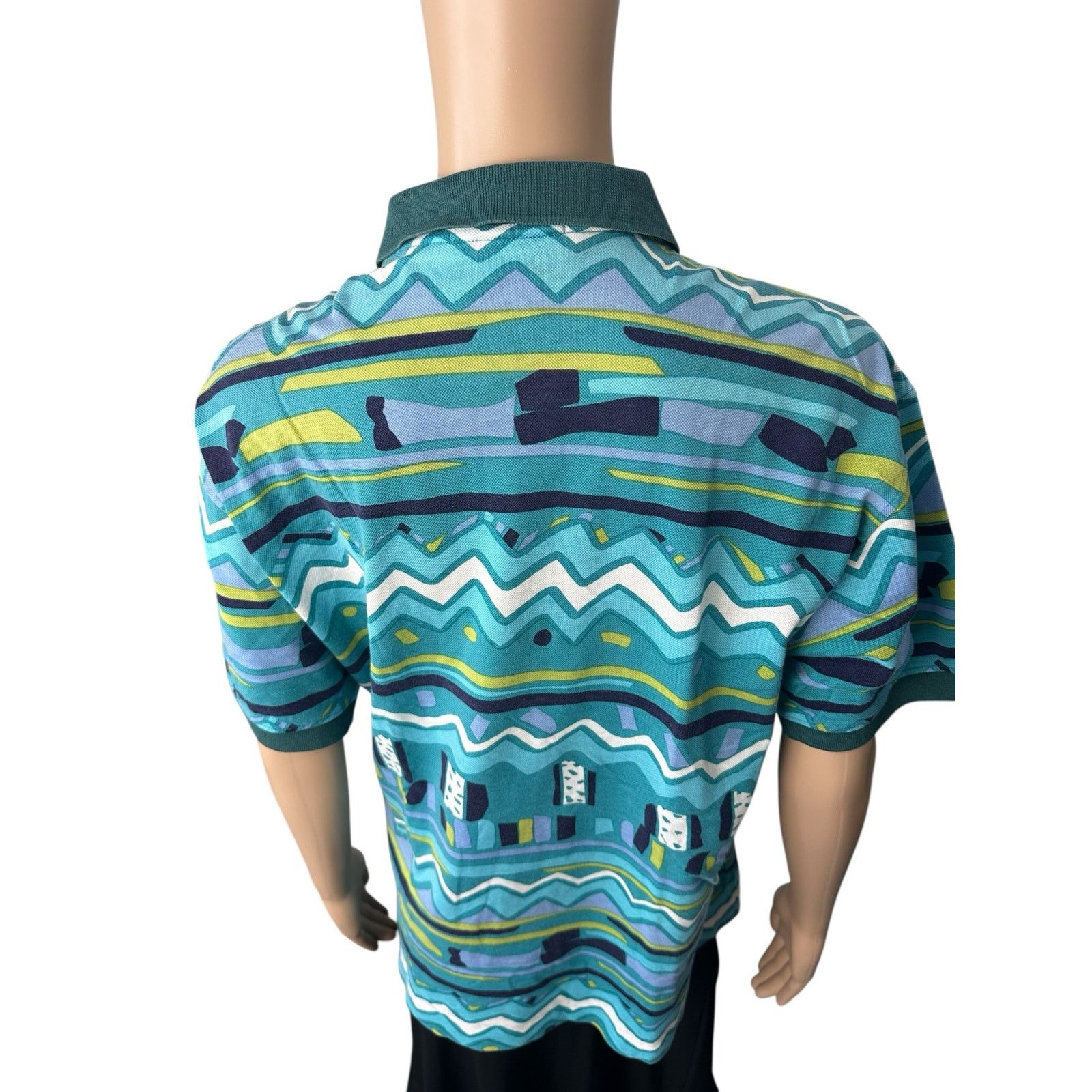 Yves Saint Laurent Yves Saint Laurent All-Over Print Polo Shirt Size US M / EU 48-50 / 2 - 6 Thumbnail