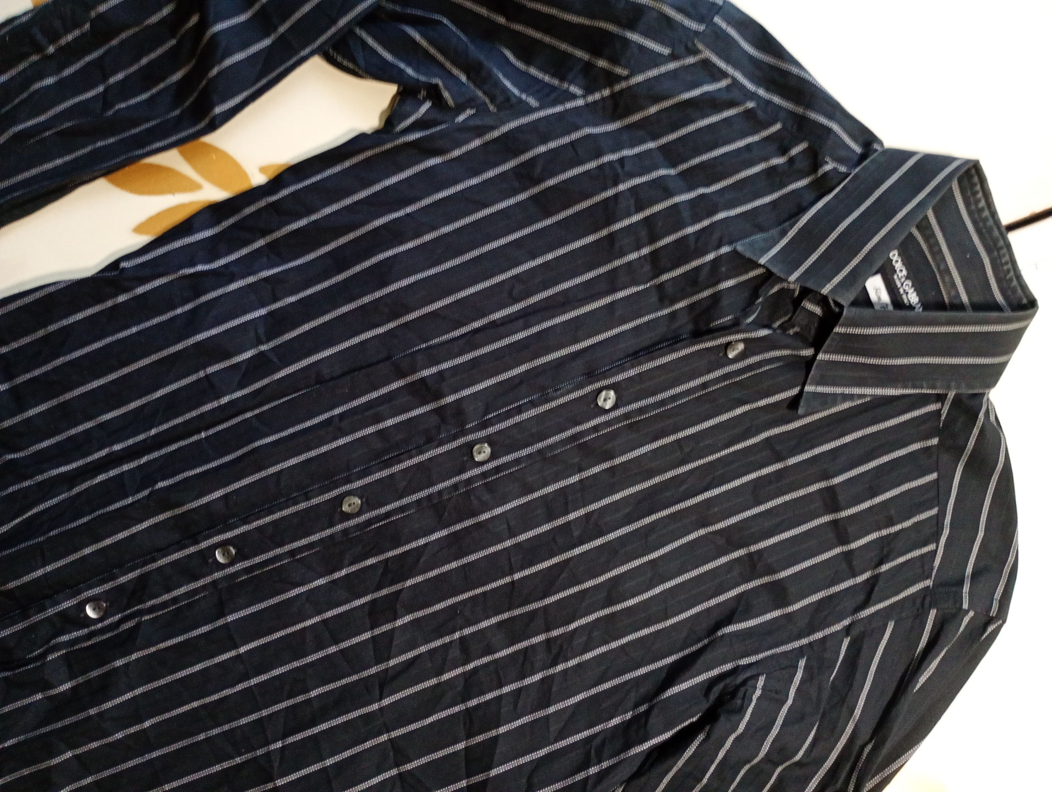 Dolce & Gabbana Dolce & Gabbana Striped Shirt Vintage Size US M / EU 48-50 / 2 - 6 Thumbnail