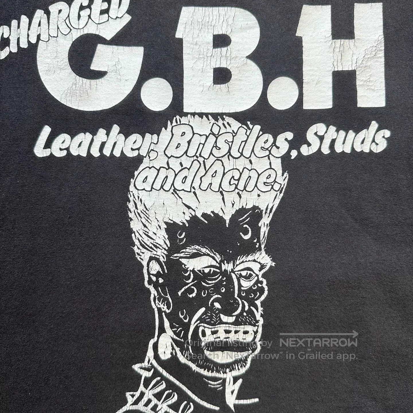 Vintage Vintage 90s G.B.H Graphic Tee. Size US M / EU 48-50 / 2 - 4 Thumbnail