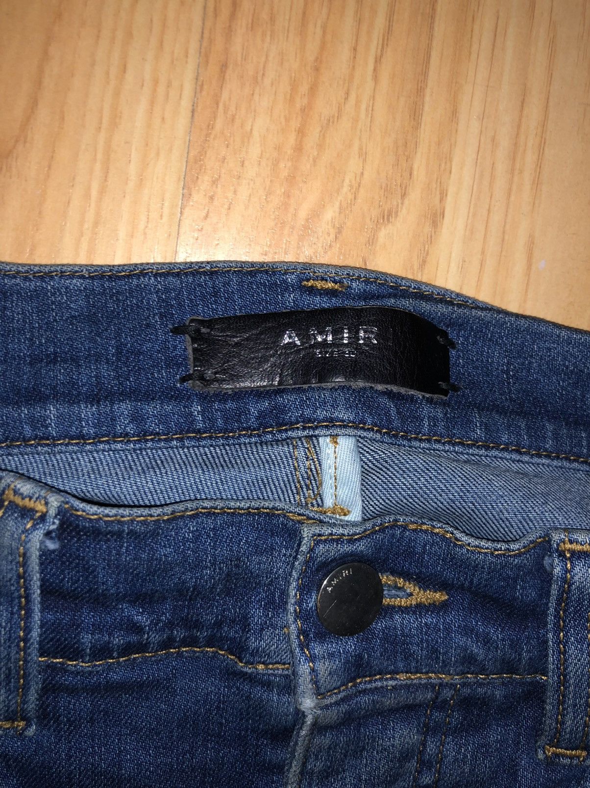 Amiri Amiri MX1 Star Patch Jean - Size 30 Size US 30 / EU 46 - 2 Thumbnail