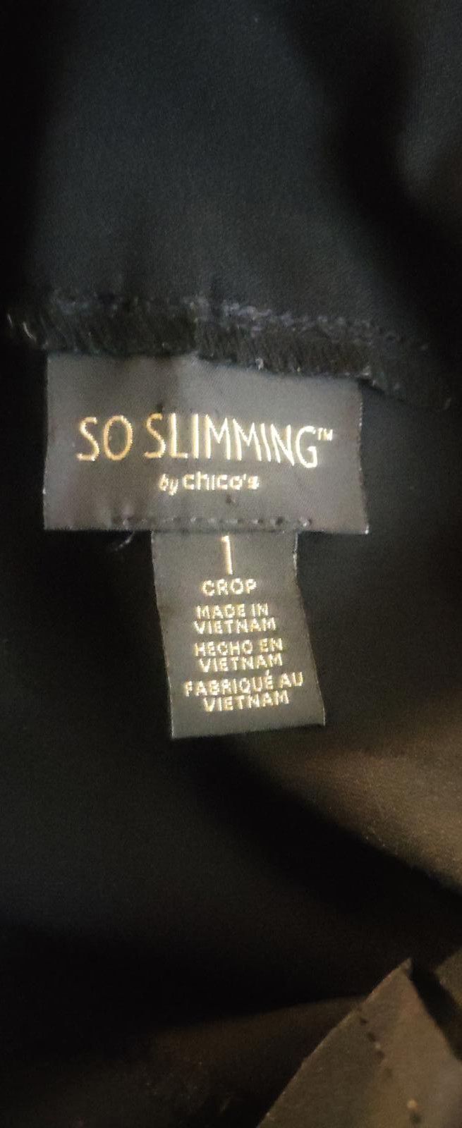 Chicos Women's So Slimming Crop Dress Pants by Chicos Size 1 Size 30" / US 8 / IT 44 - 7 Thumbnail