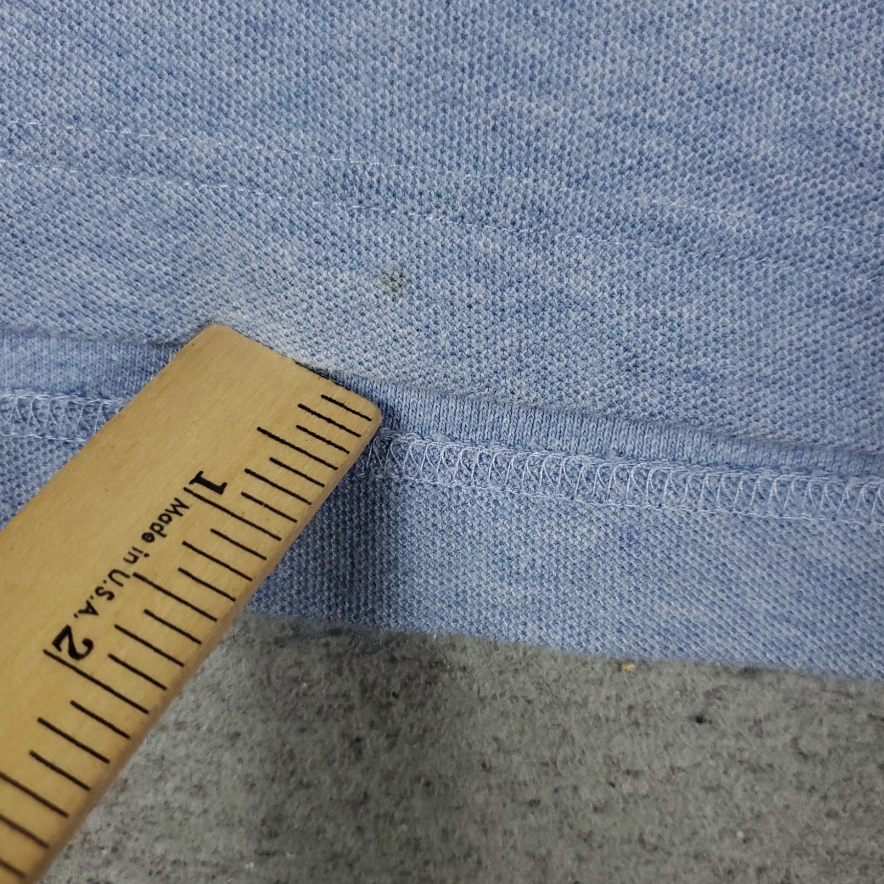 Tommy Hilfiger Tommy Hilfiger Polo Shirt Mens XL Blue Casual Short Sleeve Vintage Stain Size US XL / EU 56 / 4 - 4 Thumbnail