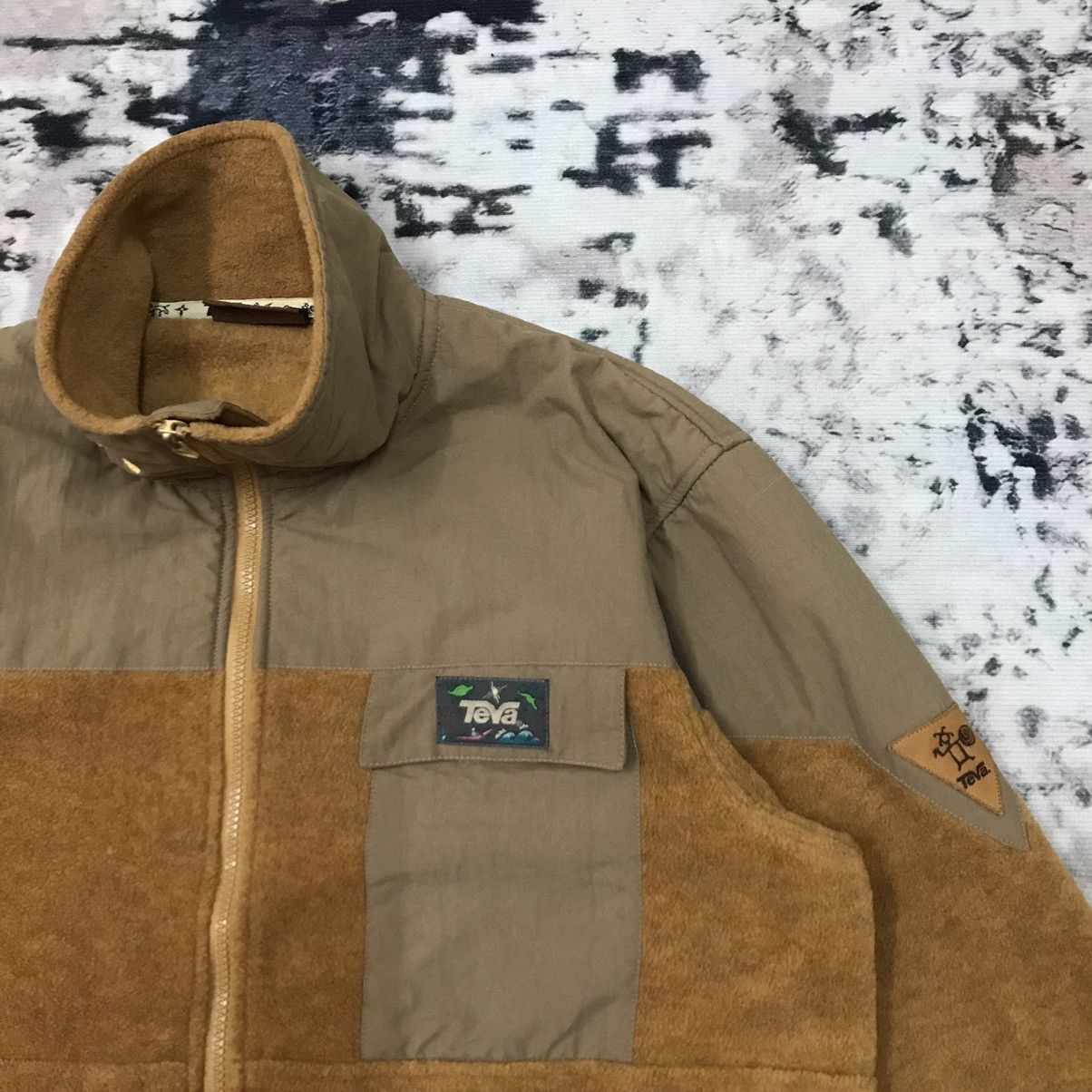 Teva Teva Side Logo Fleece Jacket Size US L / EU 52-54 / 3 - 2 Thumbnail