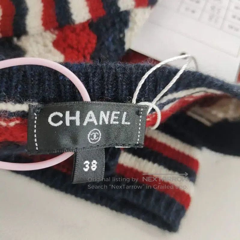 Chanel Chanel Multi-Striped Cotton Dress for Women . Size M / US 6-8 / IT 42-44 - 3 Thumbnail