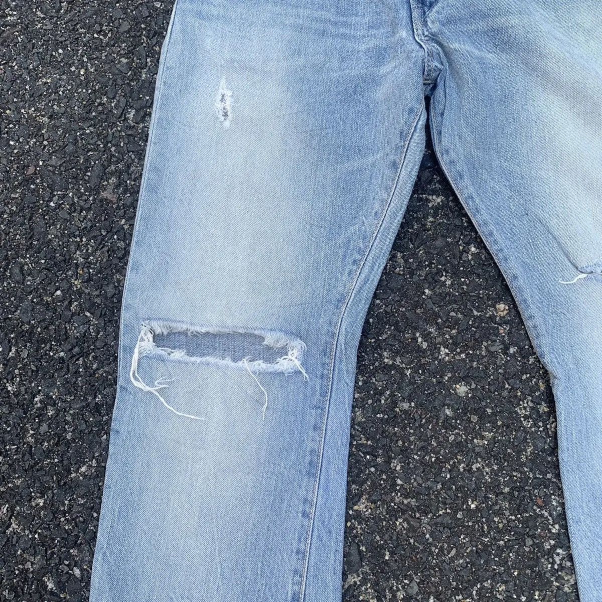 Self Edge 💥 REDLINE 💥 Vintage Edwin 505 Jeans Light Wash Denim Pants Size US 29 - 5 Thumbnail