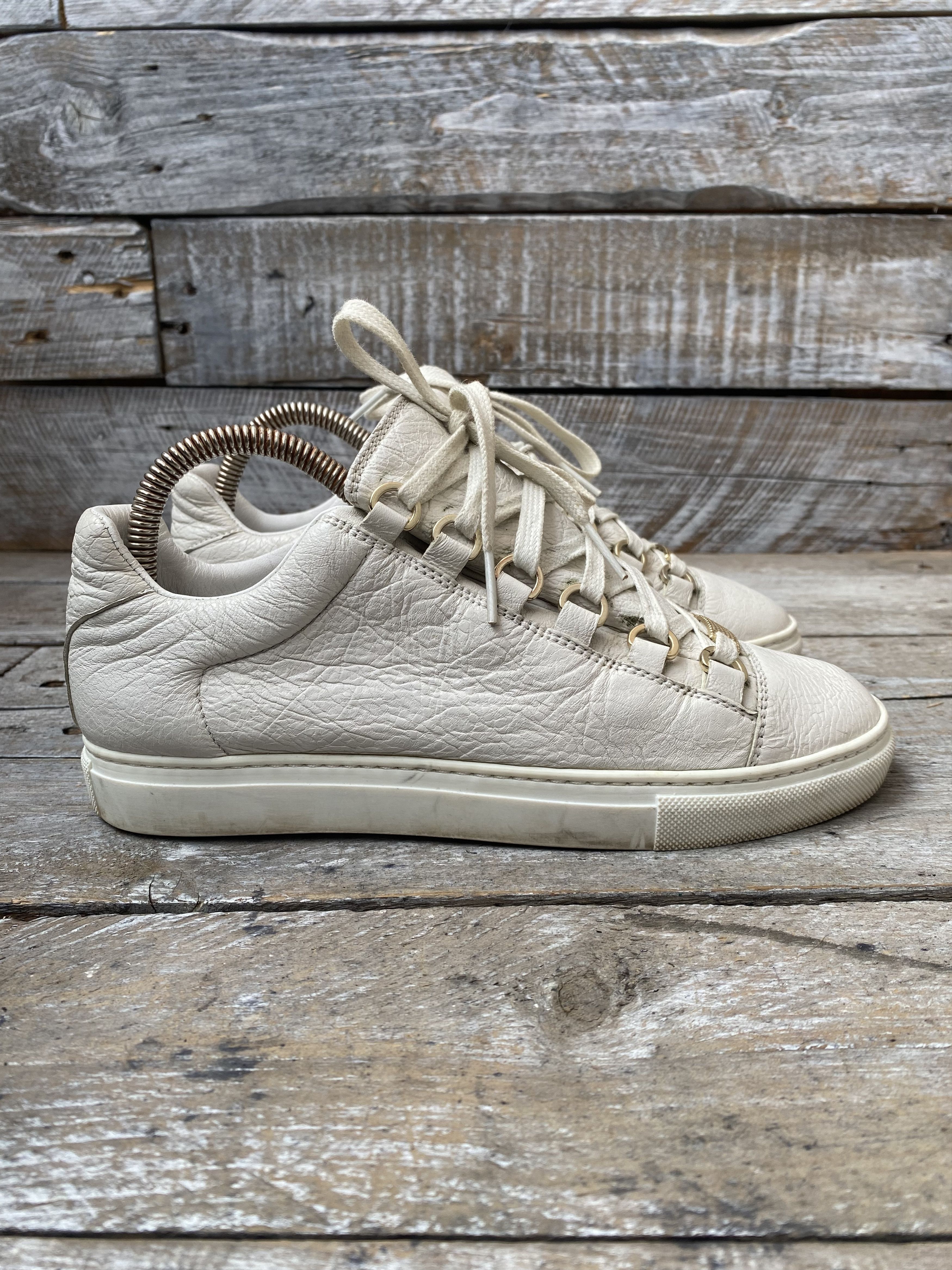Balenciaga Balenciaga arena white low-top sneakers sz 36 Size US 6 / IT 36 - 9 Thumbnail
