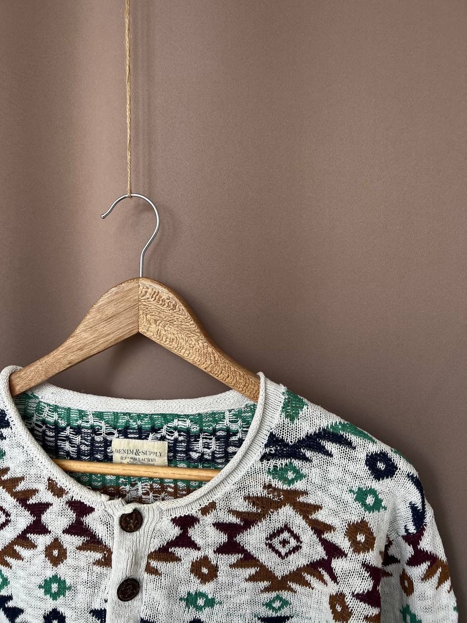 Denim & Supply Ralph Lauren Denim Supply Ralph Lauren Knit Light Sweater Mens Size M/L Size US M / EU 48-50 / 2 - 6 Thumbnail
