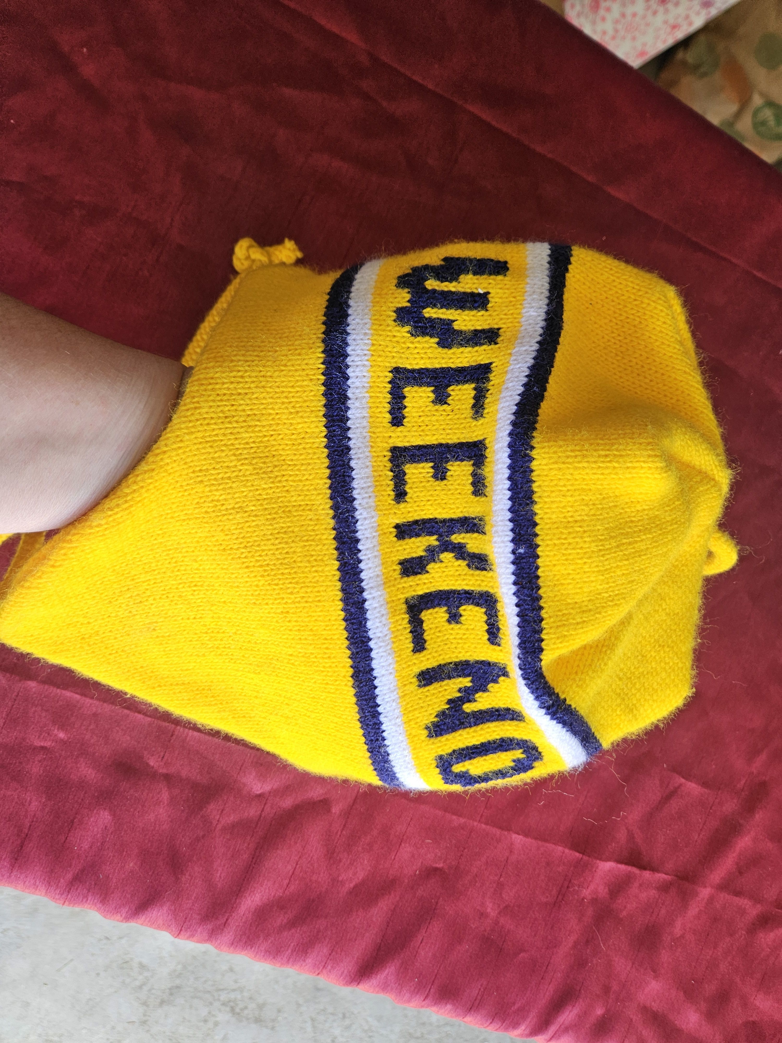 Other Vampire Weekend '00s Vintage Beanie College Hat Cap RARE! Size ONE SIZE - 15 Thumbnail