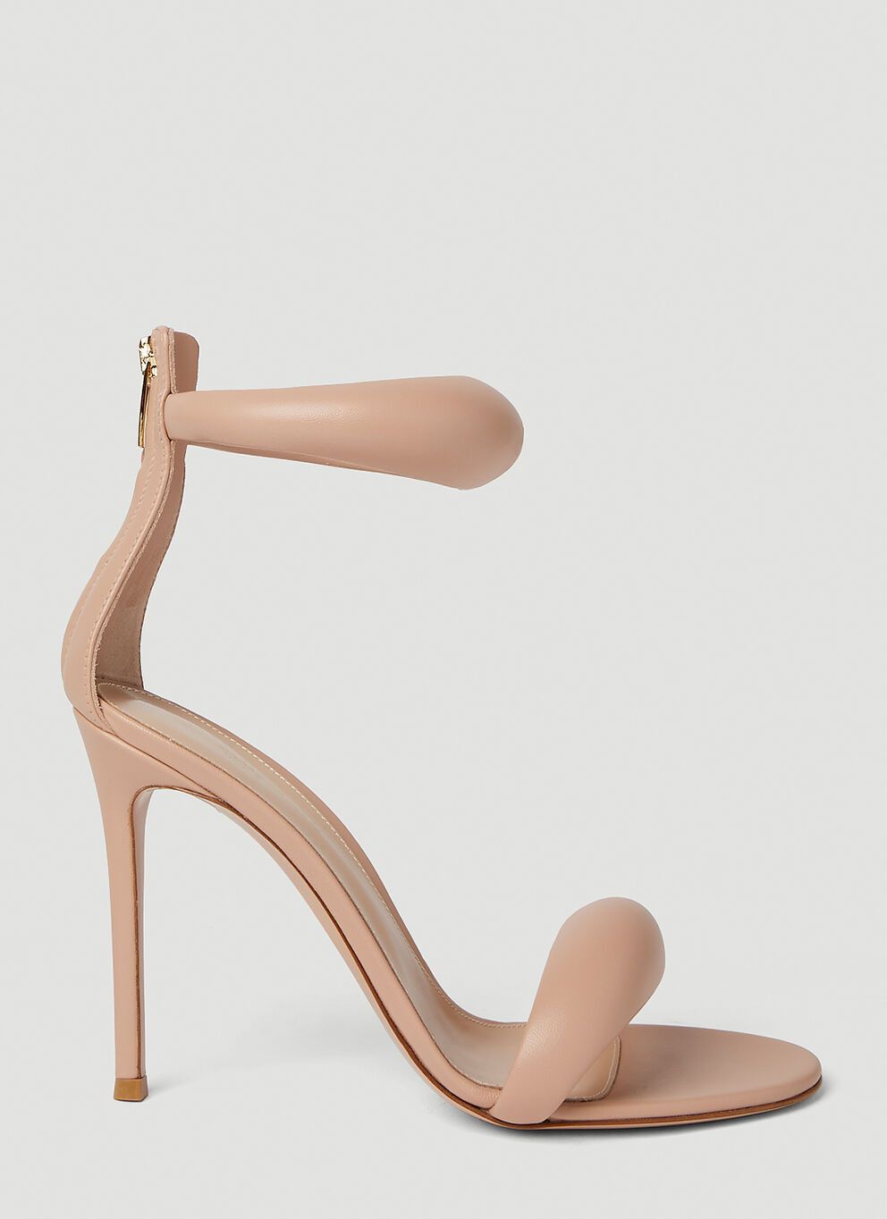 image of Gianvito Rossi Bijoux High Heel Shoes Sandals in Beige, Women's (Size 9)