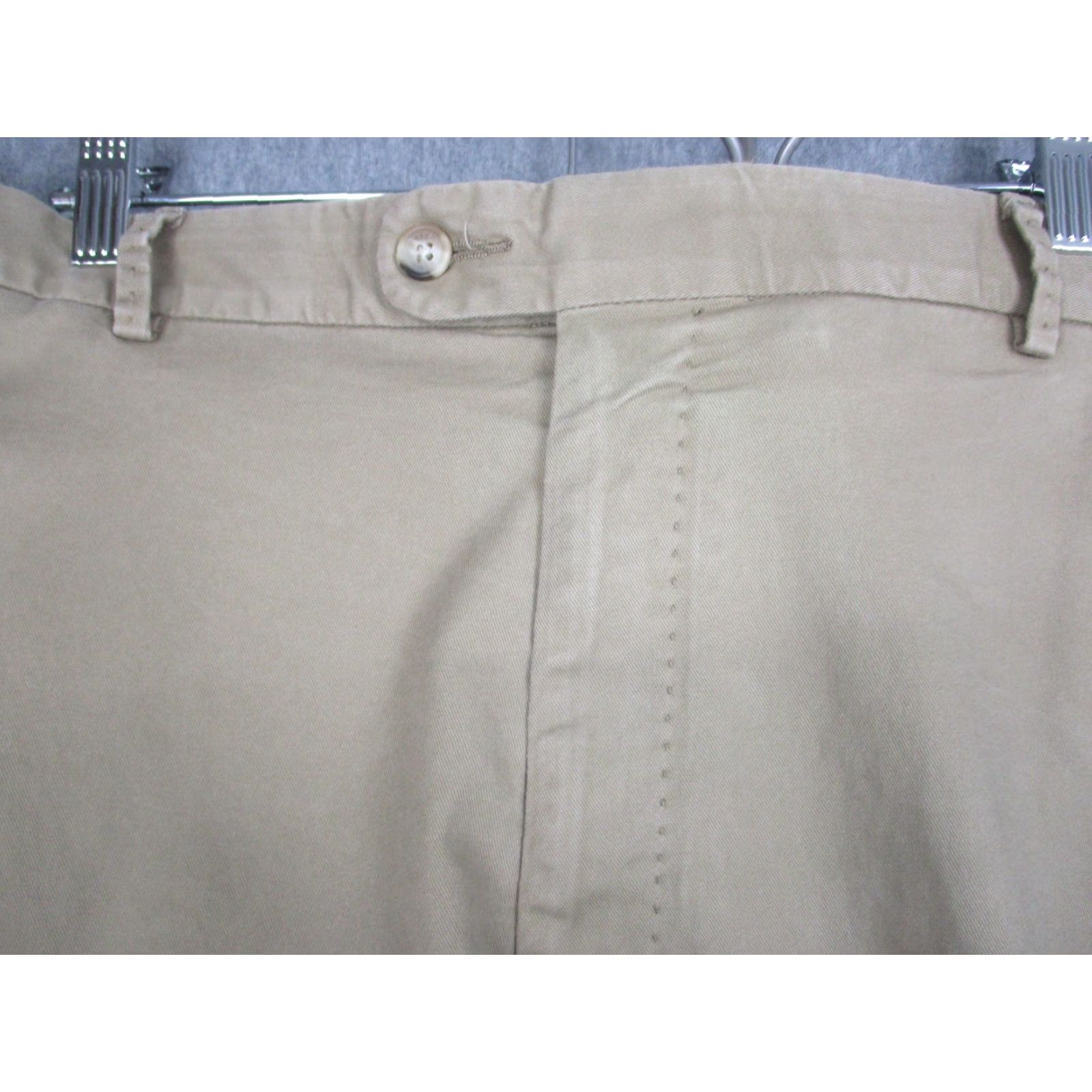 Peter Millar Peter Millar Pants Mens 40x30 Beige Chino Straight Leg Cotton Business Casual Size US 40 / EU 56 - 7 Thumbnail