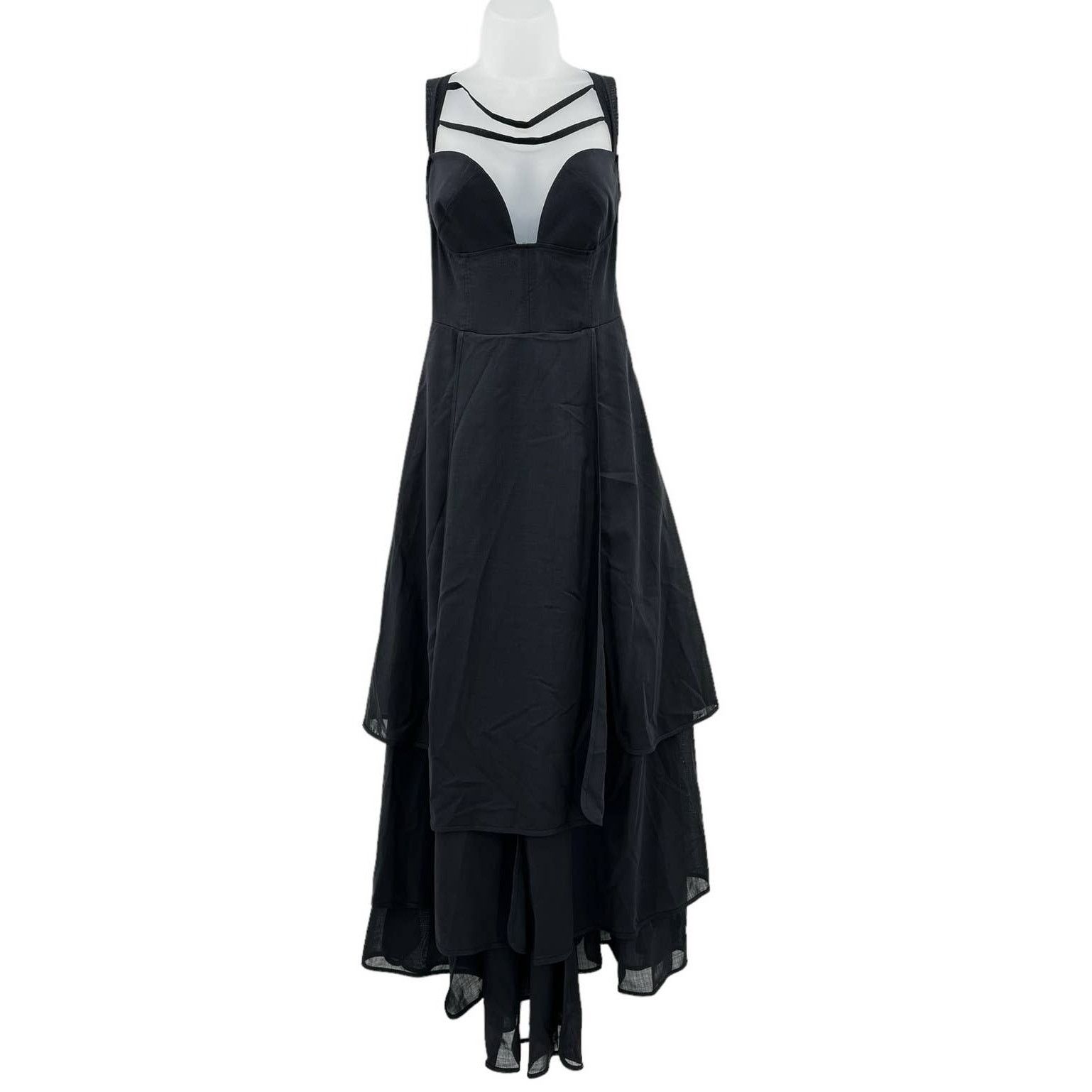 Awake NY A.W.A.K.E. MODE Multi Panel Dress Size 42 NWT Size M / US 6-8 / IT 42-44 - 3 Thumbnail