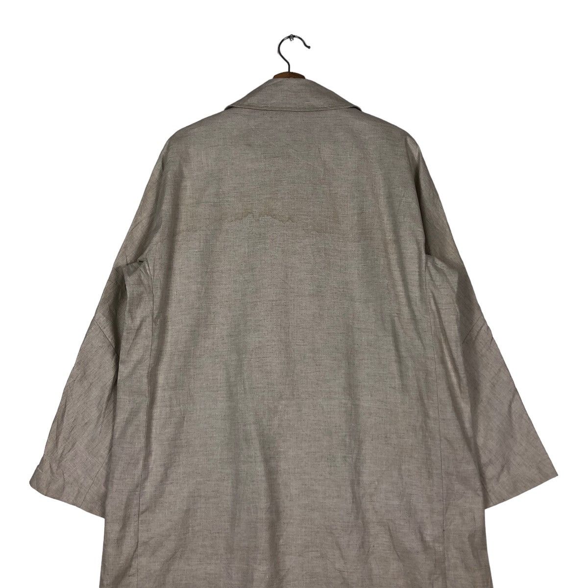 Mackintosh 🔥Rich Grey Long Jacket Fly Coats Jacket Mackintosh Made UK Size US M / EU 48-50 / 2 - 9 Thumbnail