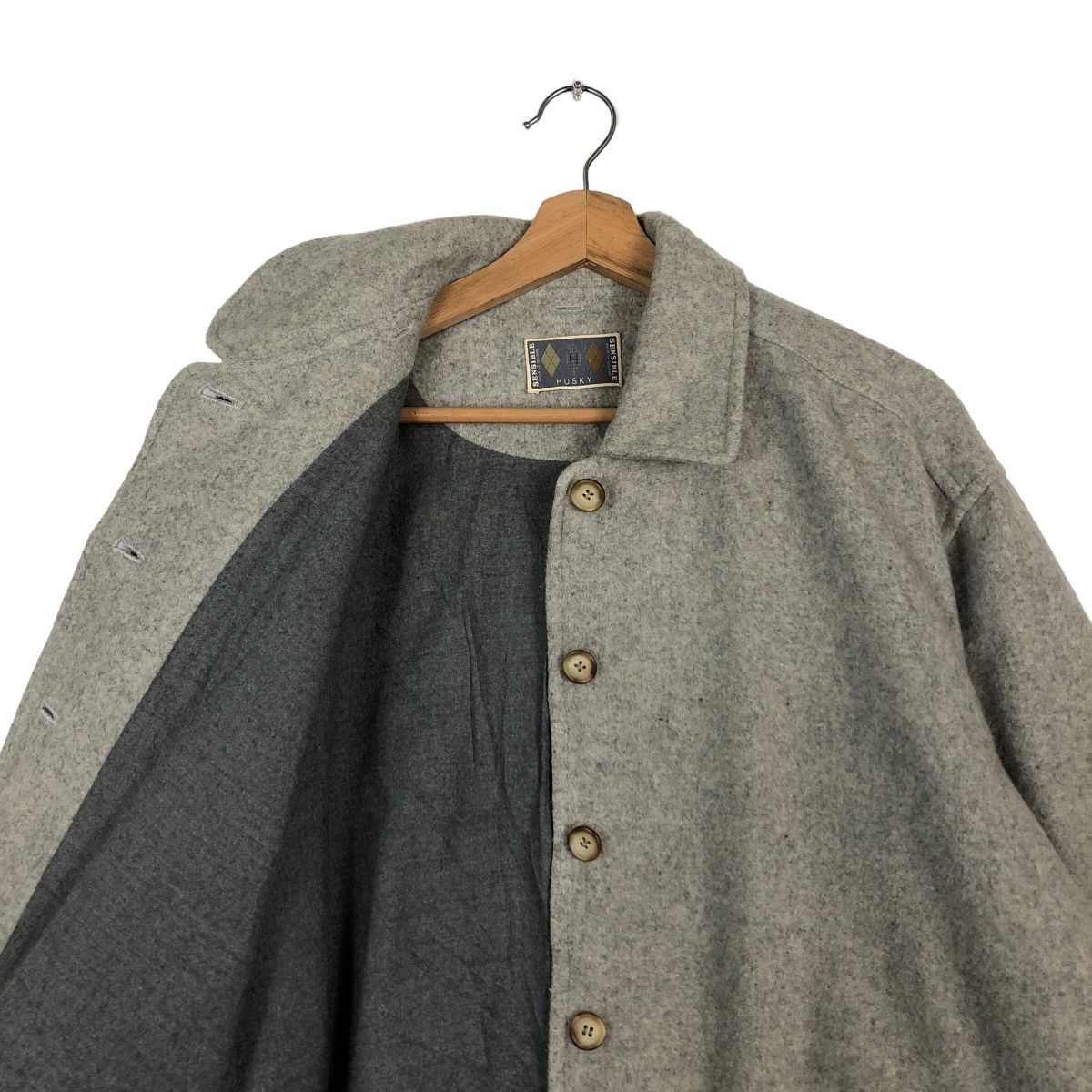 Japanese Brand 🔥Vintage Husky Chore Wool Jacket Worker Wear Size US M / EU 48-50 / 2 - 10 Thumbnail