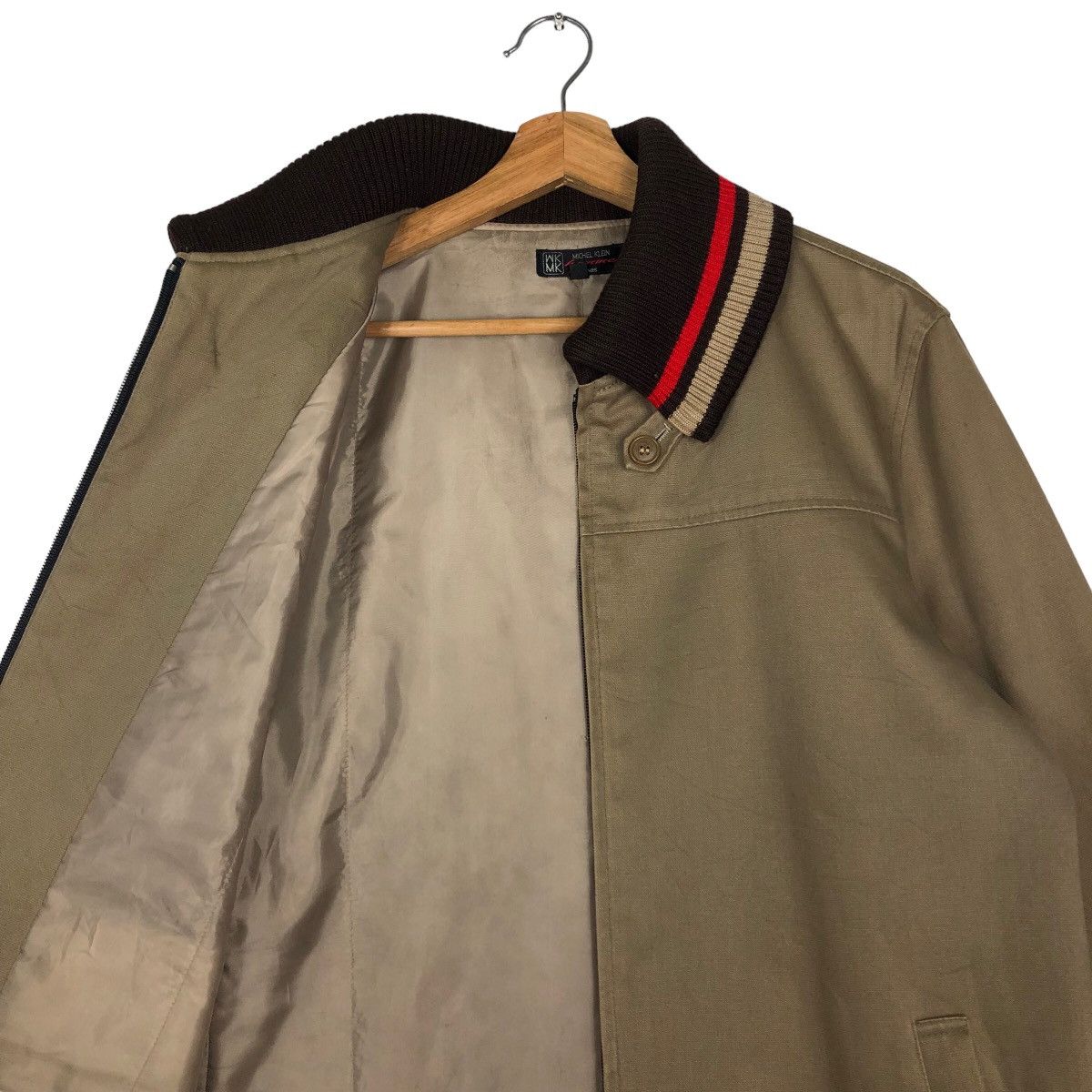 Michel Klein 🔥VTG BOMBER JACKET DUCK CANVAS MICHEL KLEIN Size US M / EU 48-50 / 2 - 10 Thumbnail