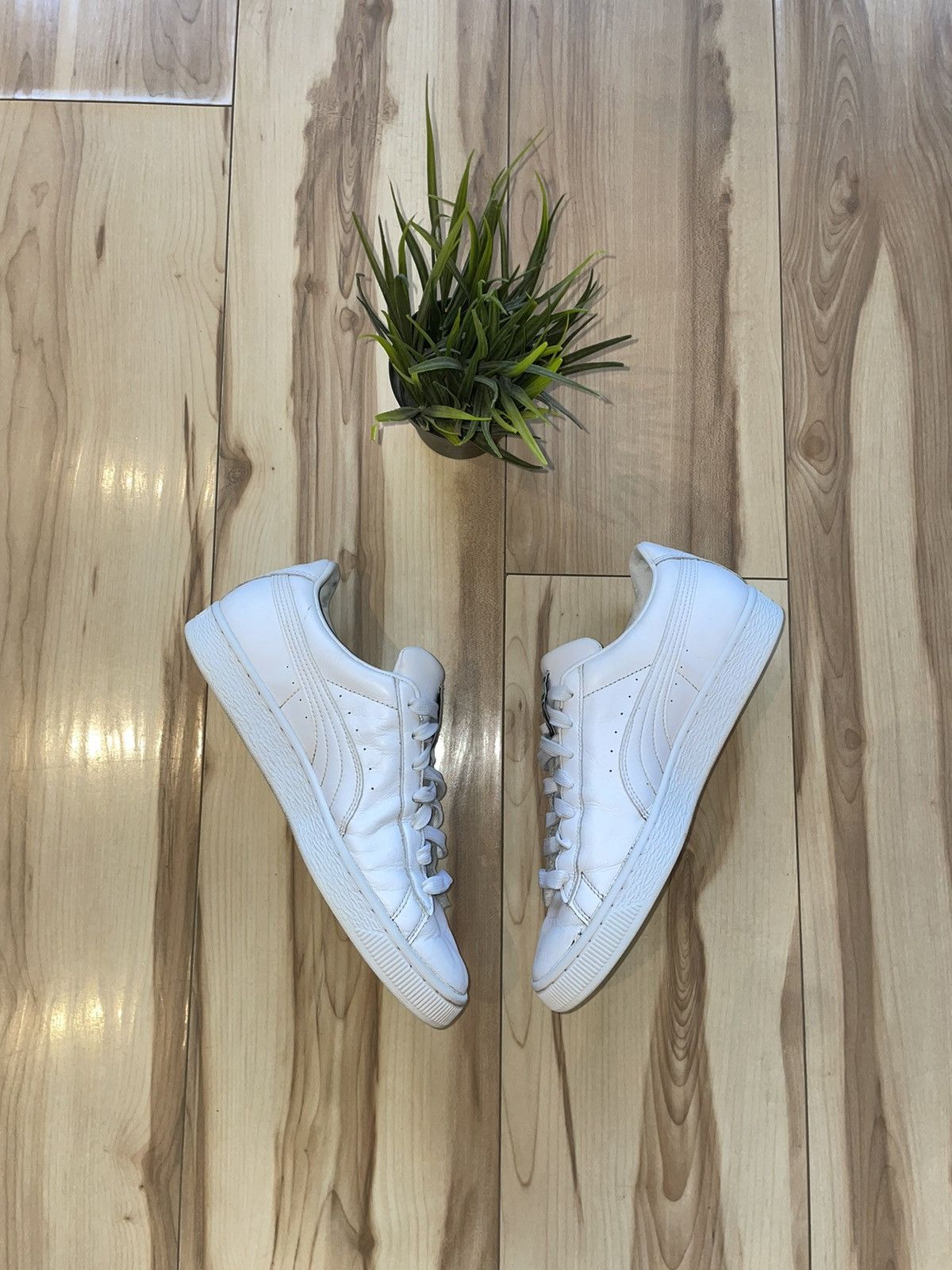 Puma × Vintage Leather Shoes Puma Basket Streetwear Vintage Size US 8 / EU 41 - 4 Thumbnail