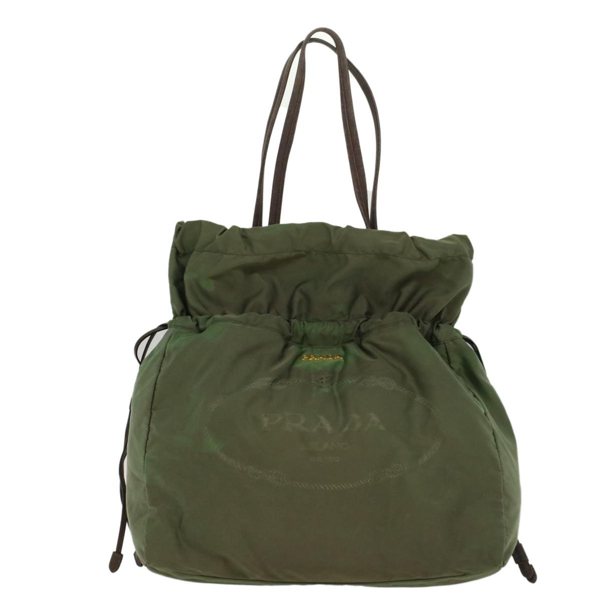 Prada PRADA Tote Bag Nylon Khaki Size ONE SIZE - 2 Thumbnail