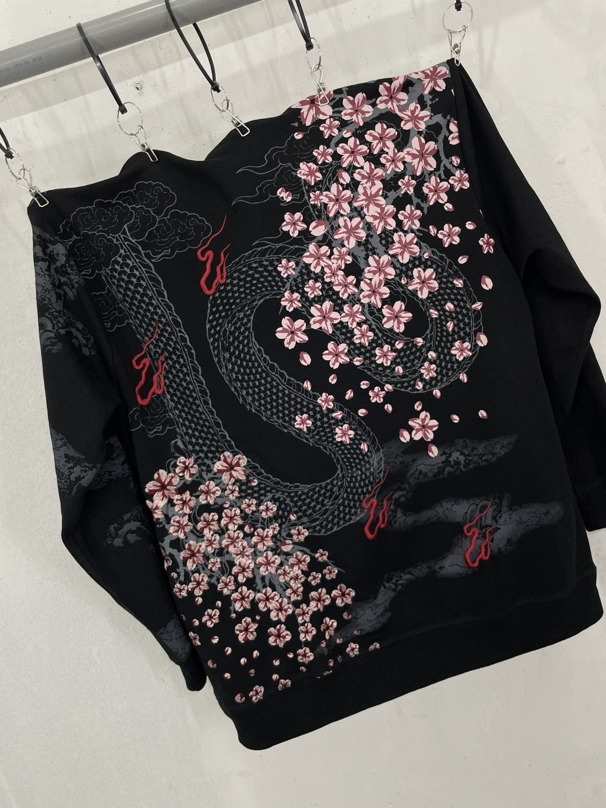 Bullet Noise Bullet Noise Eastern Iconography Dragon Embroidery Sakura Size US L / EU 52-54 / 3 - 12 Thumbnail